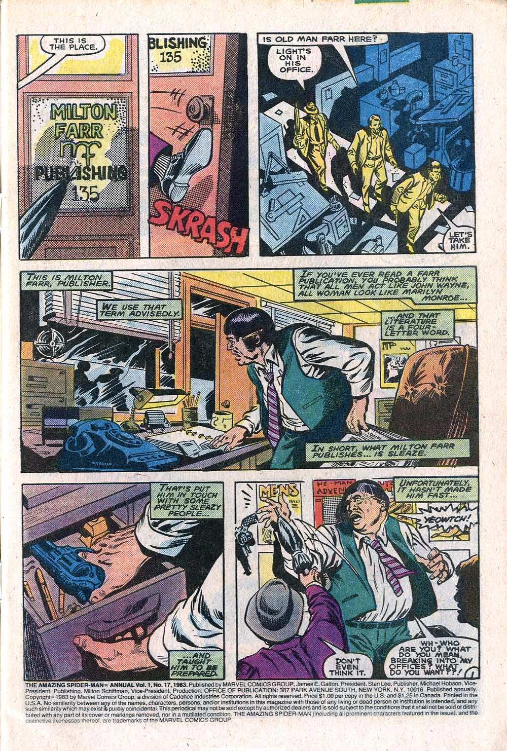 The Amazing Spider-Man (1963) issue Annual 17 - Page 3