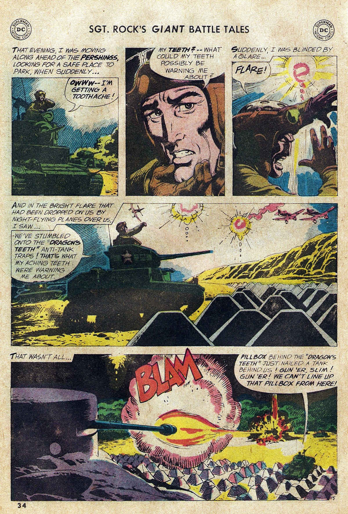 Read online Our Army at War (1952) comic -  Issue #203 - 36