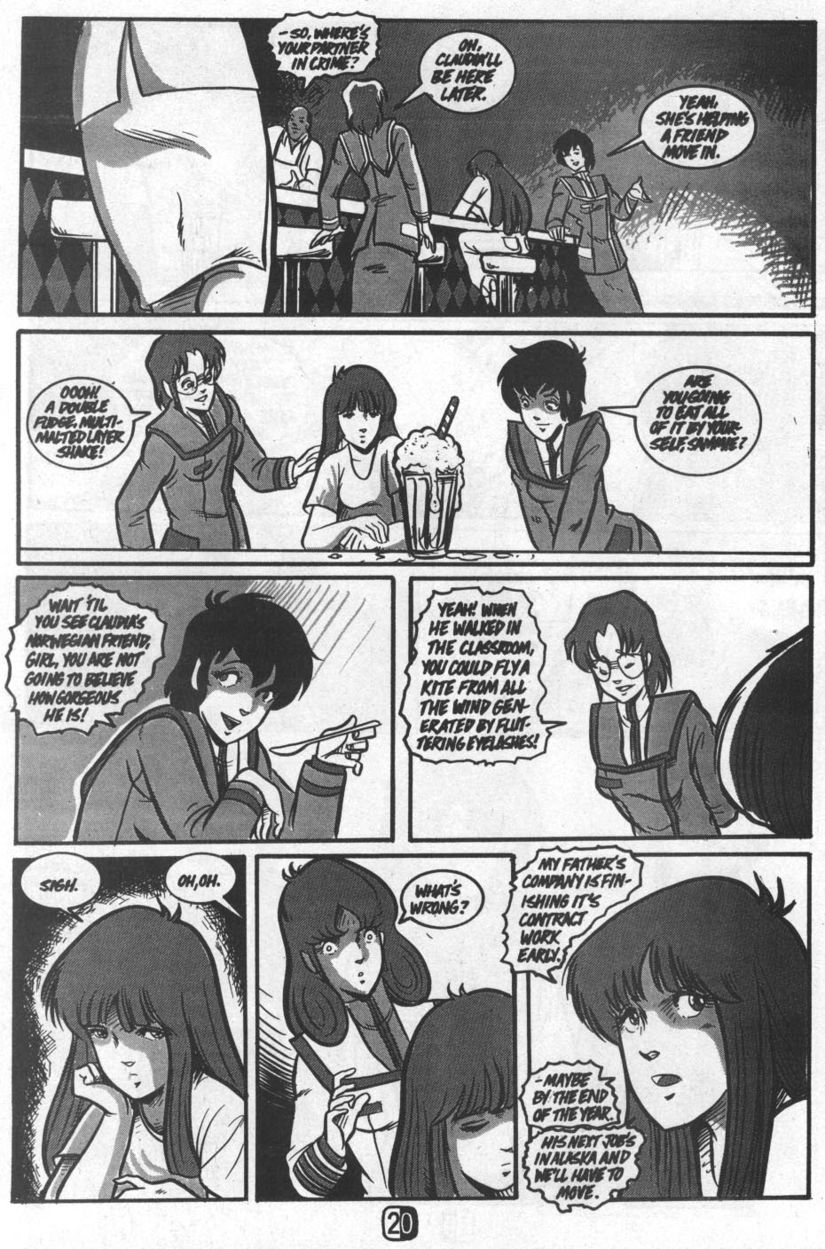 Read online Robotech Academy Blues comic -  Issue #0 - 21