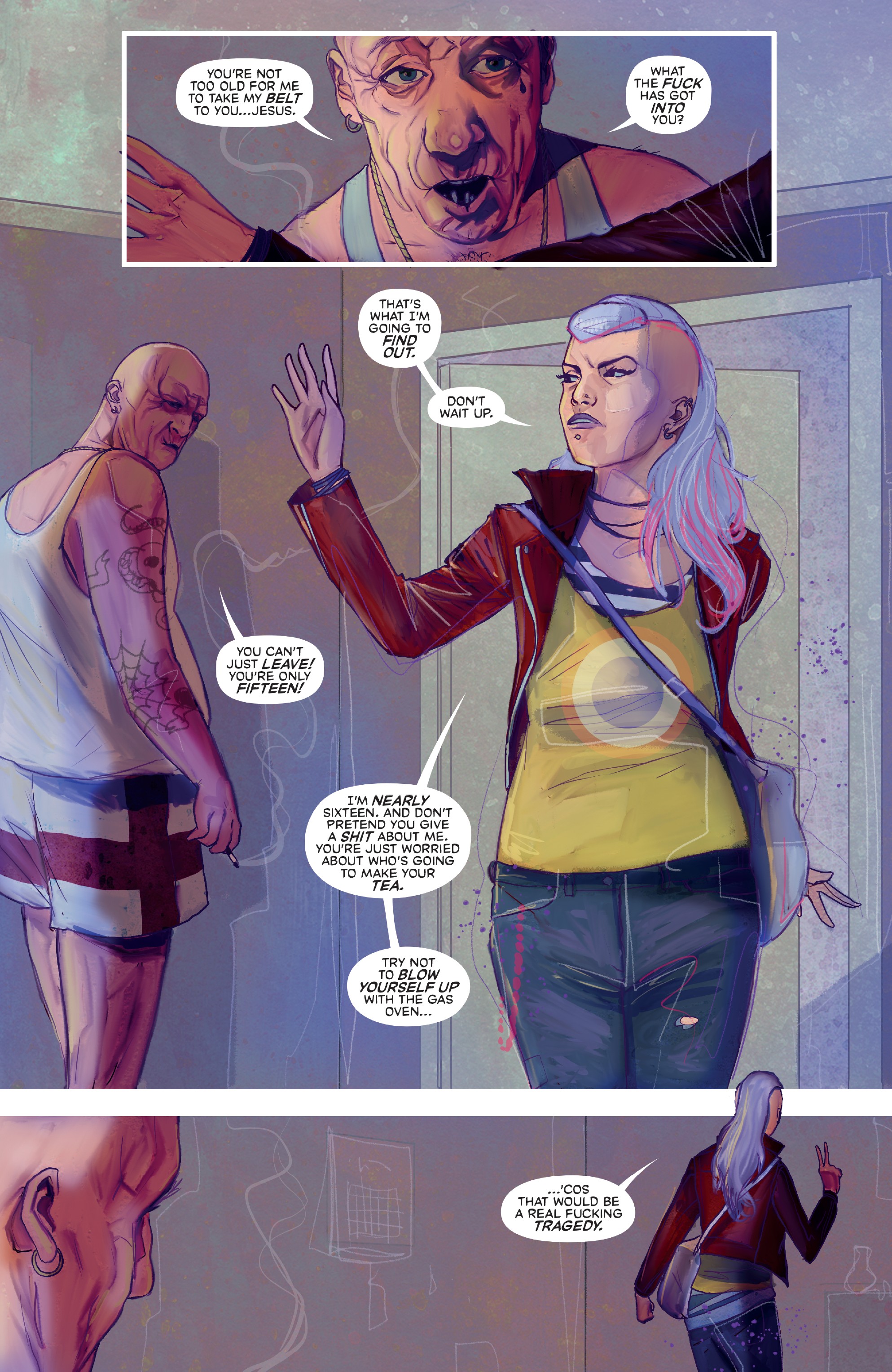 Read online Punks Not Dead: London Calling comic -  Issue #1 - 8