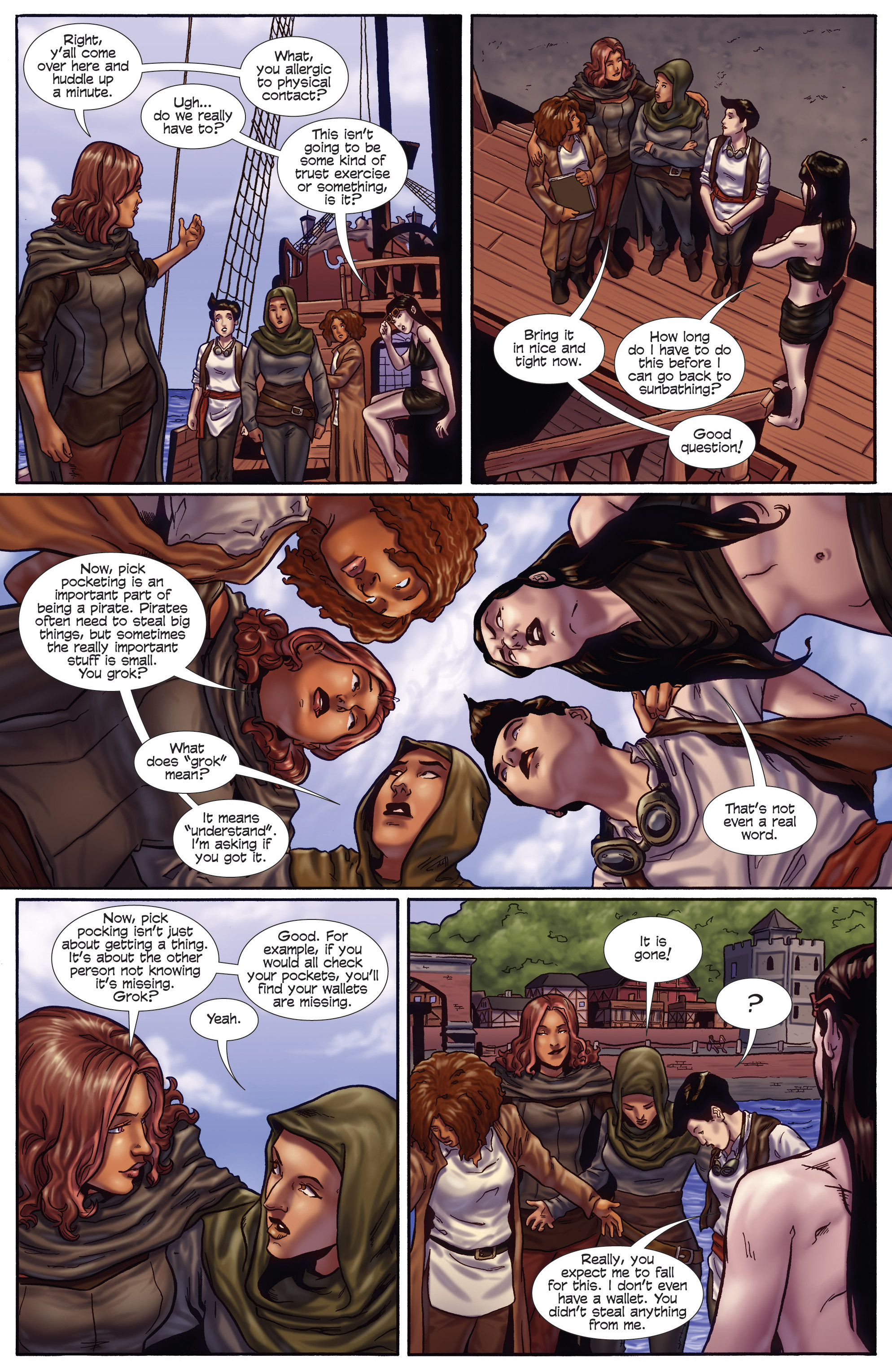 Read online Princeless: Raven the Pirate Princess comic -  Issue #6 - 8
