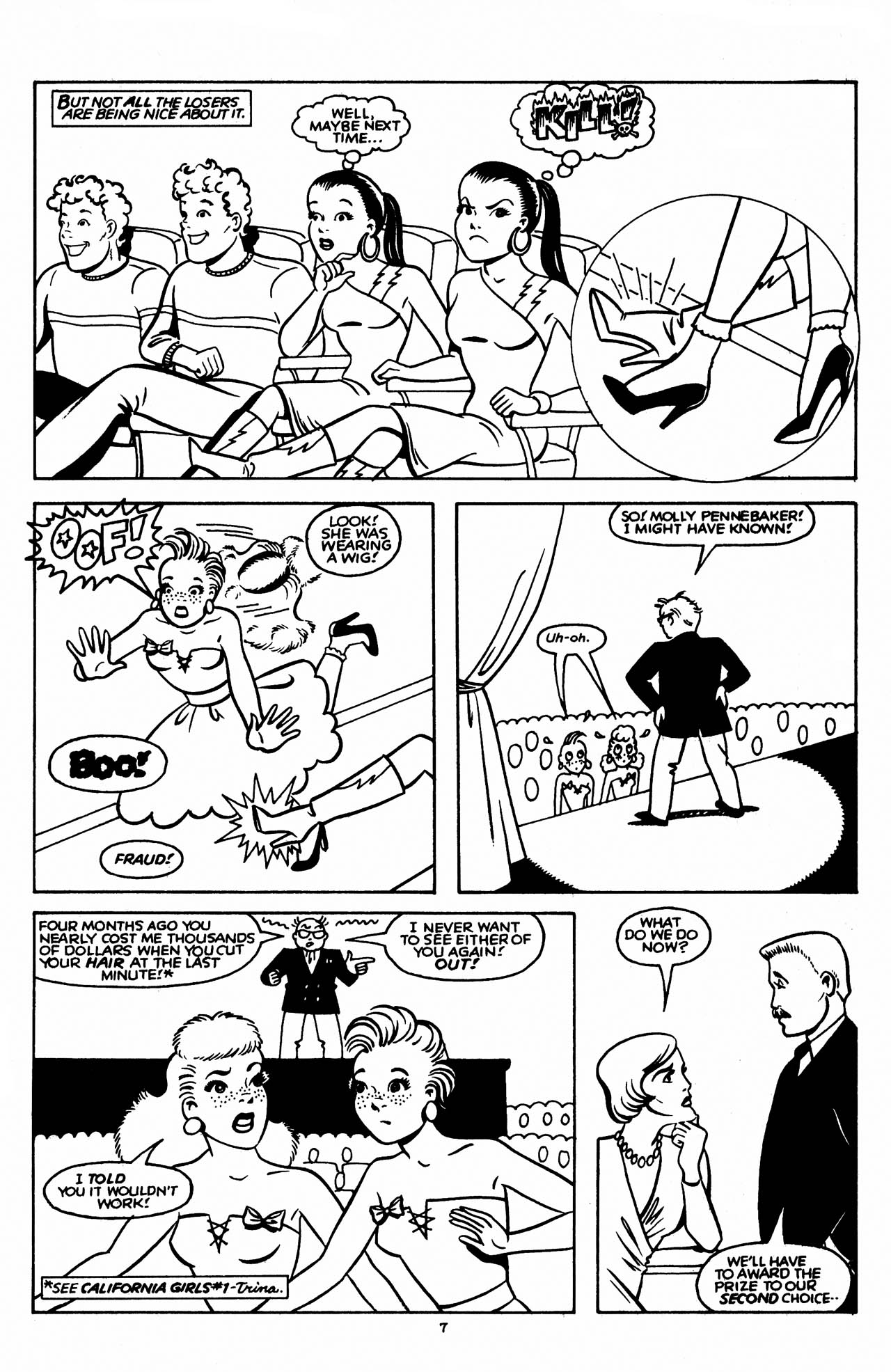 Read online California Girls comic -  Issue #4 - 9