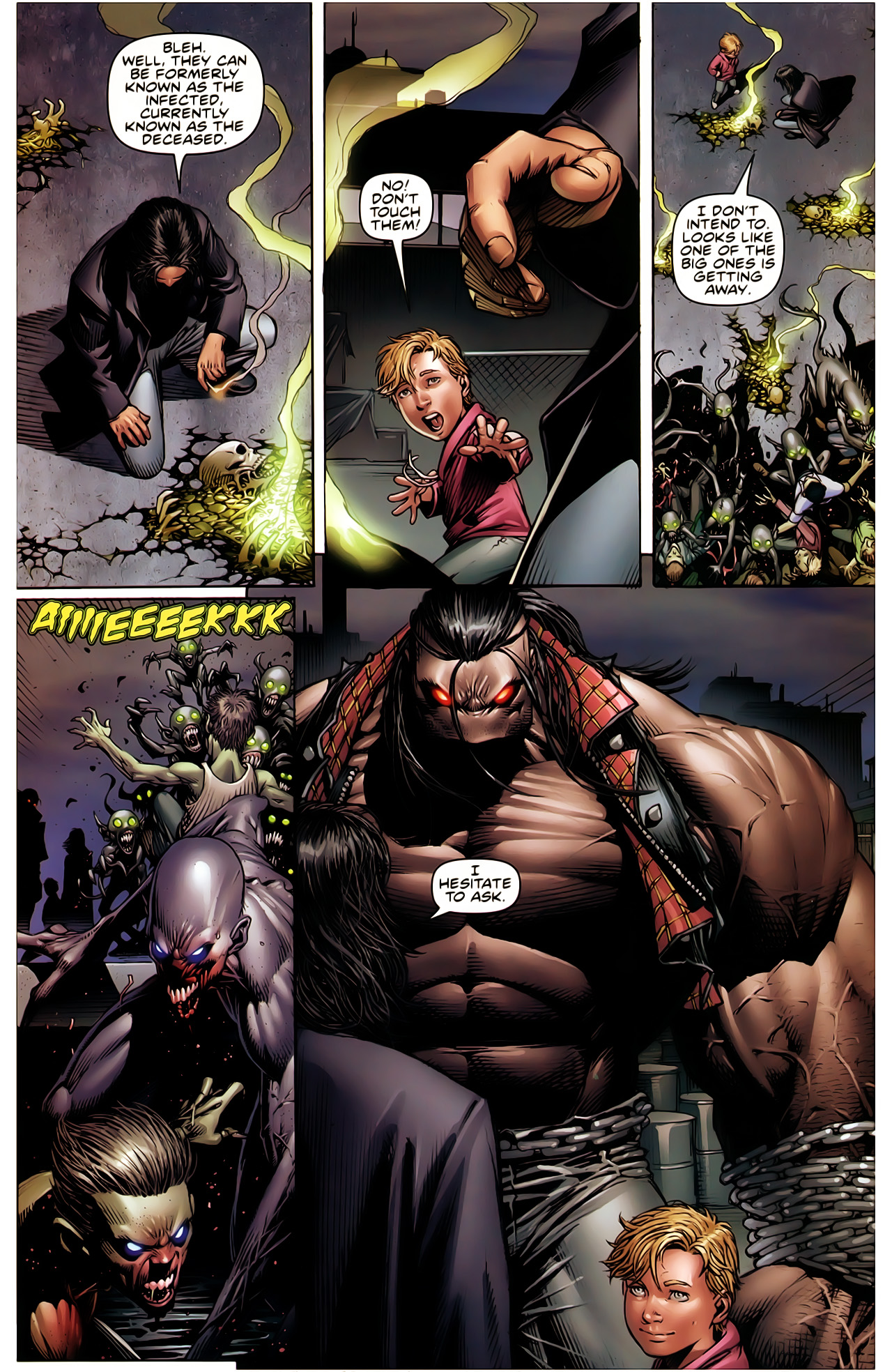 Read online The Darkness/Pitt comic -  Issue #1 - 21