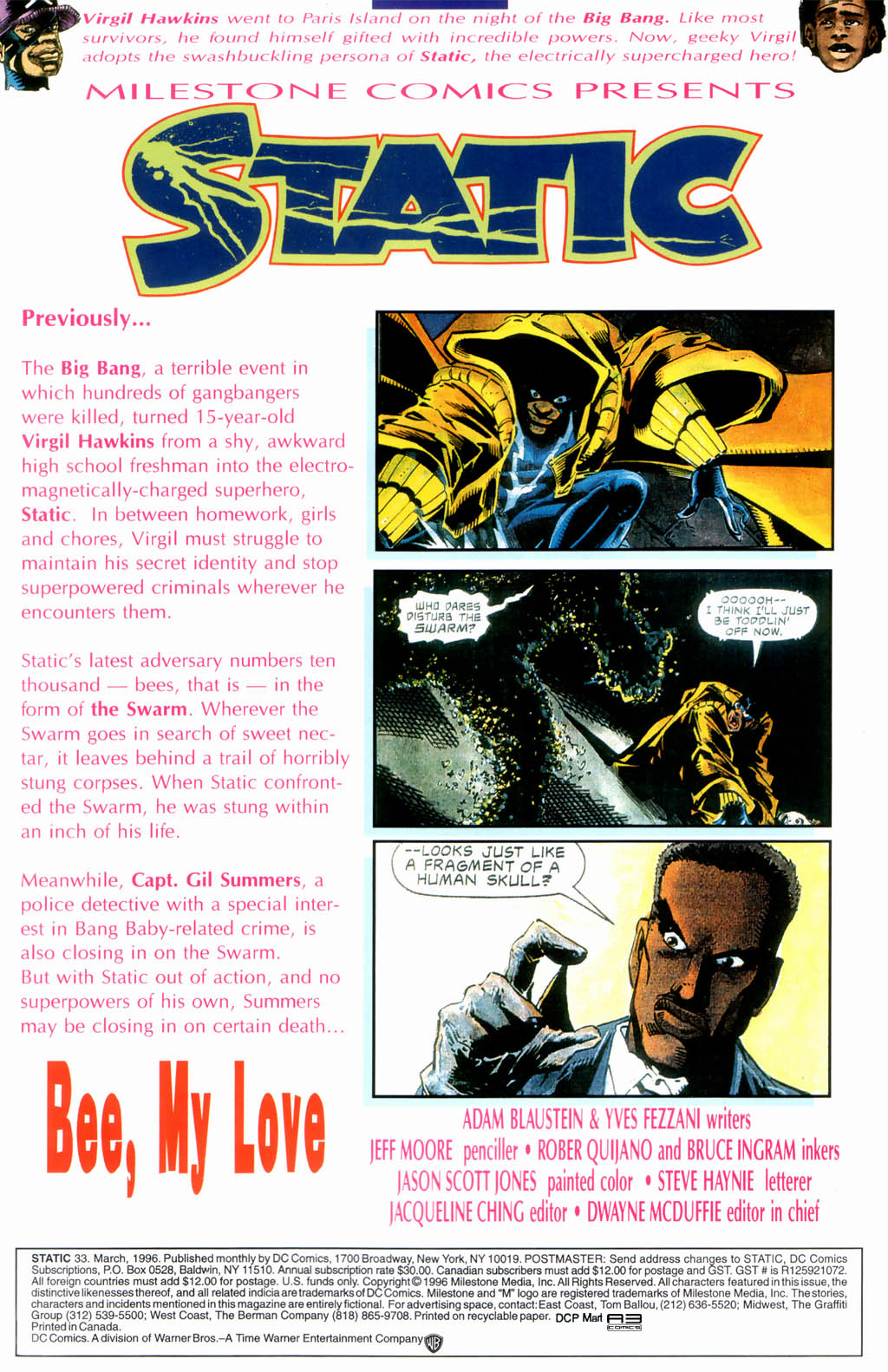 Read online Static comic -  Issue #33 - 2