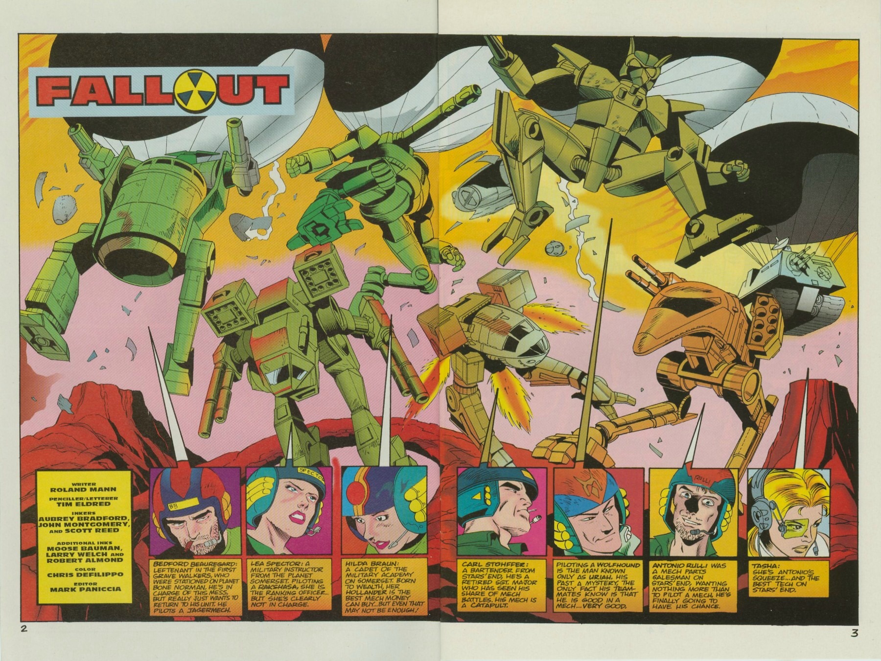 Read online Battletech: Fallout comic -  Issue #3 - 4