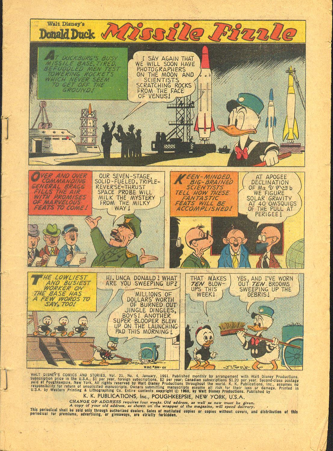 Walt Disney's Comics and Stories issue 244 - Page 2