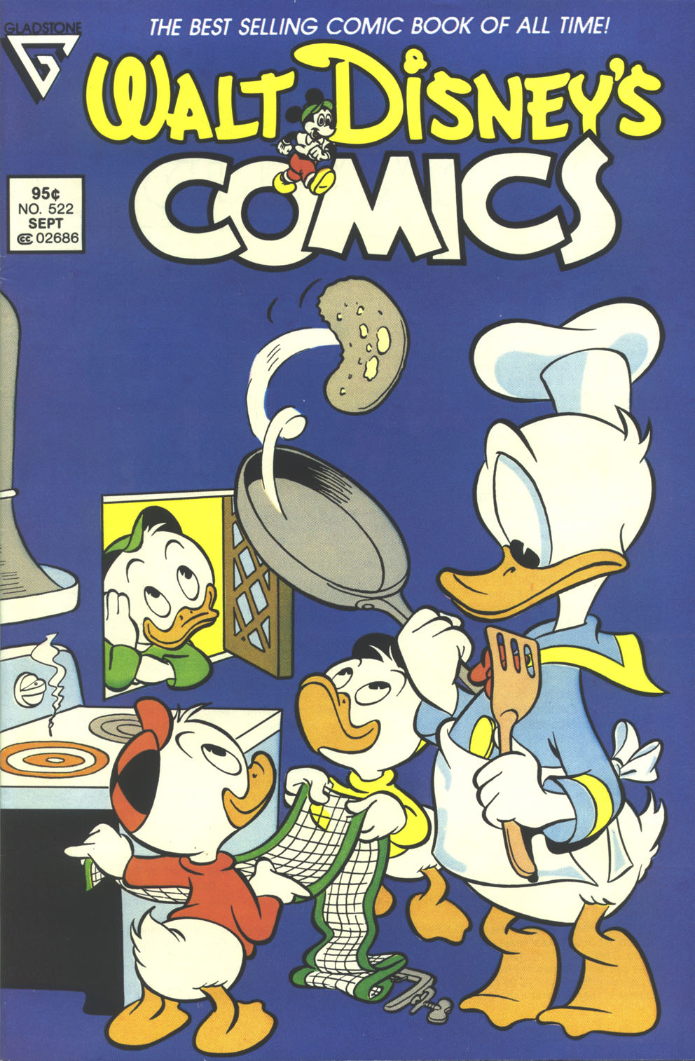 Read online Walt Disney's Comics and Stories comic -  Issue #522 - 1