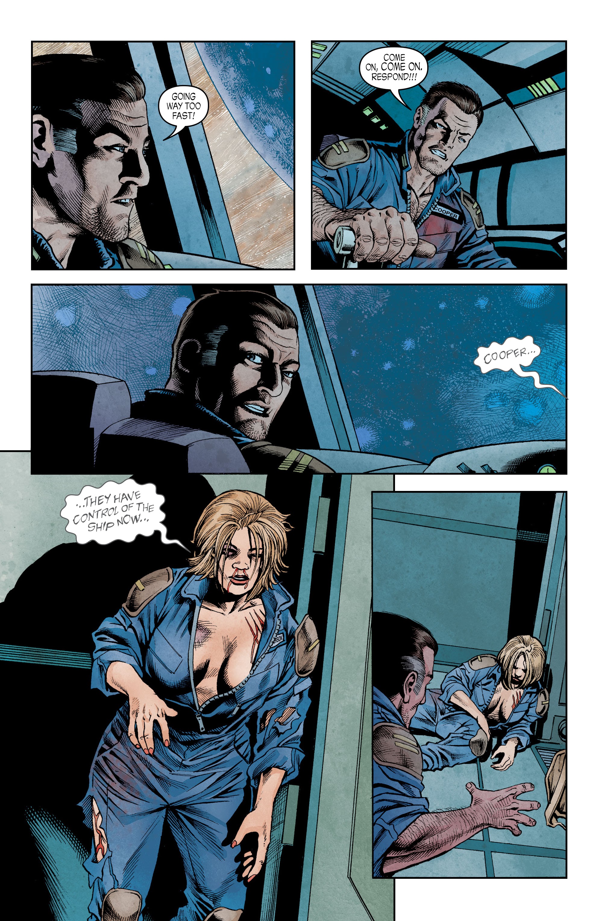 Read online John Carpenter's Night Terrors comic -  Issue # Graveyard Moon - 52