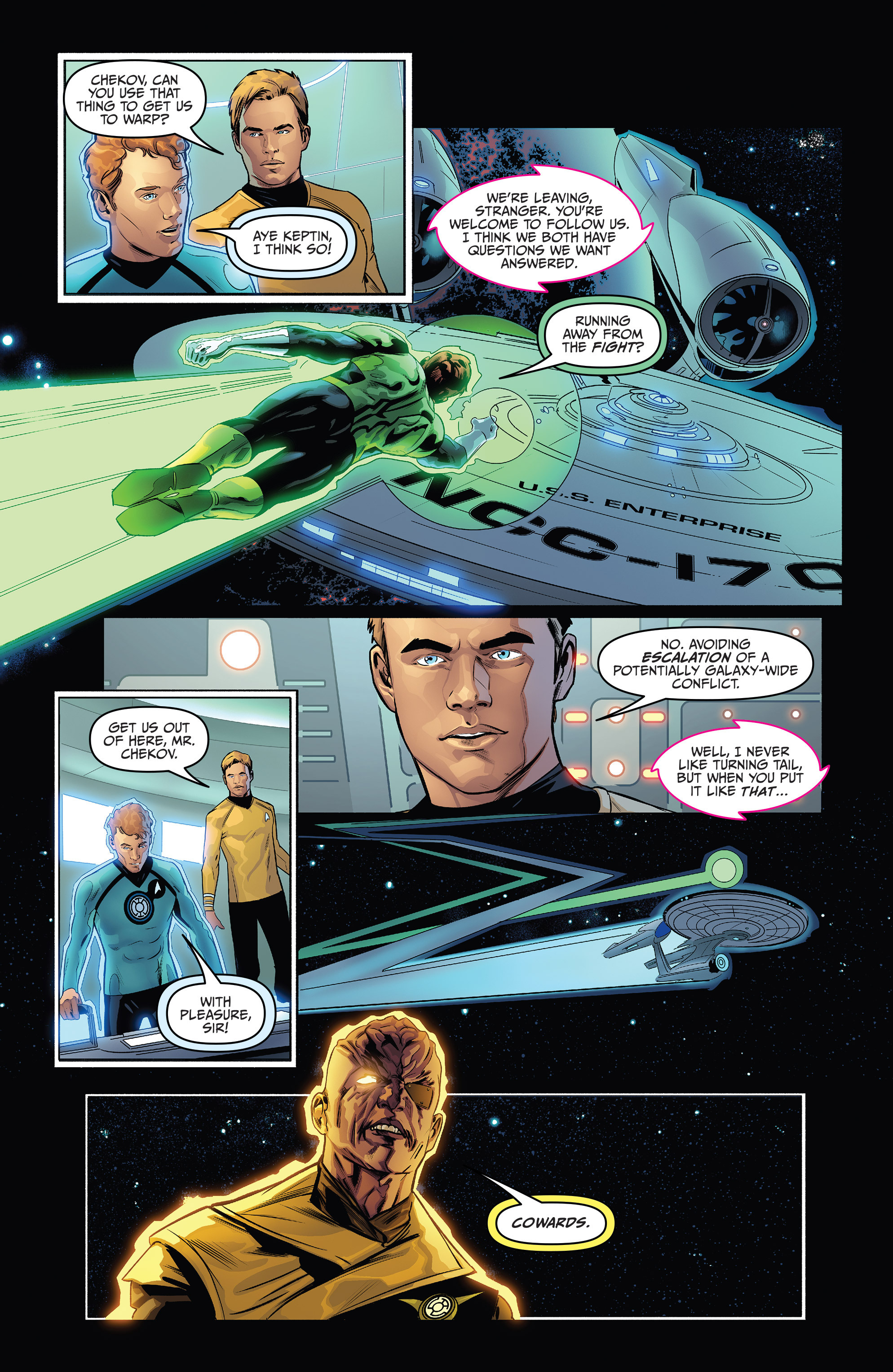 Read online Star Trek/Green Lantern (2015) comic -  Issue #2 - 13