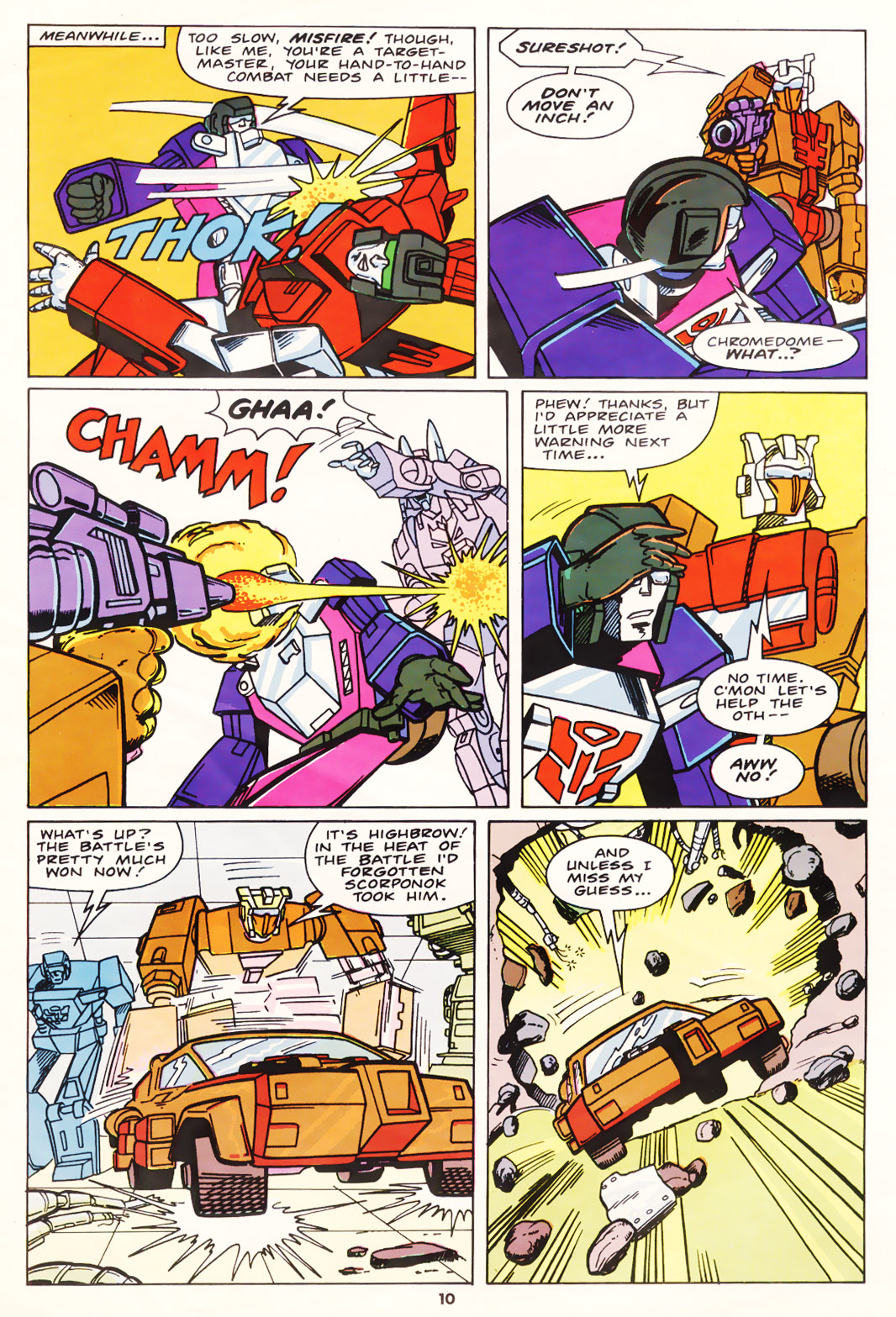 Read online The Transformers (UK) comic -  Issue #258 - 2