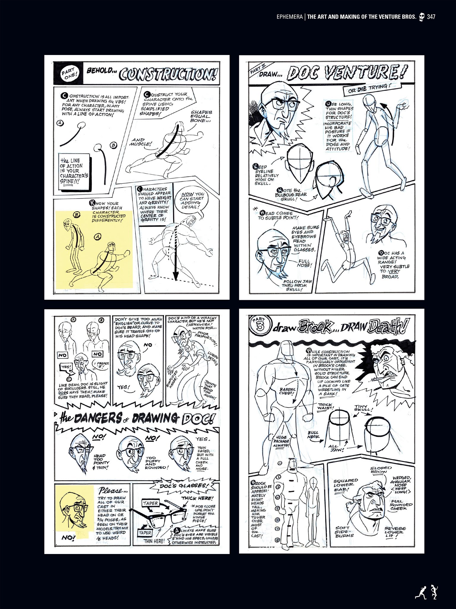 Read online Go Team Venture!: The Art and Making of The Venture Bros. comic -  Issue # TPB (Part 4) - 46