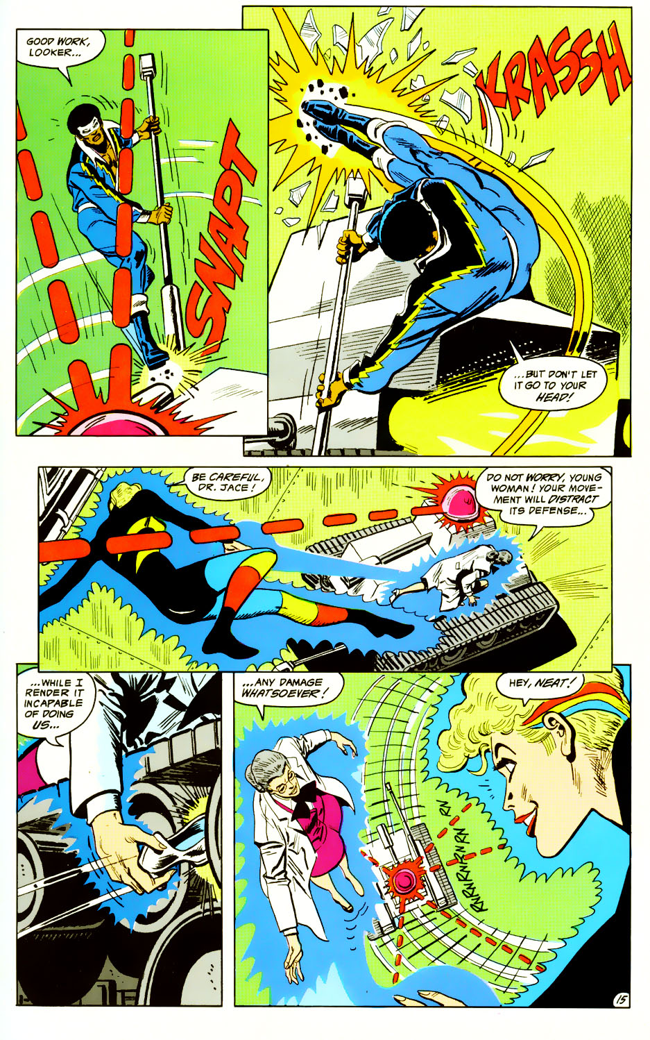 Read online Adventures of the Outsiders comic -  Issue #45 - 16