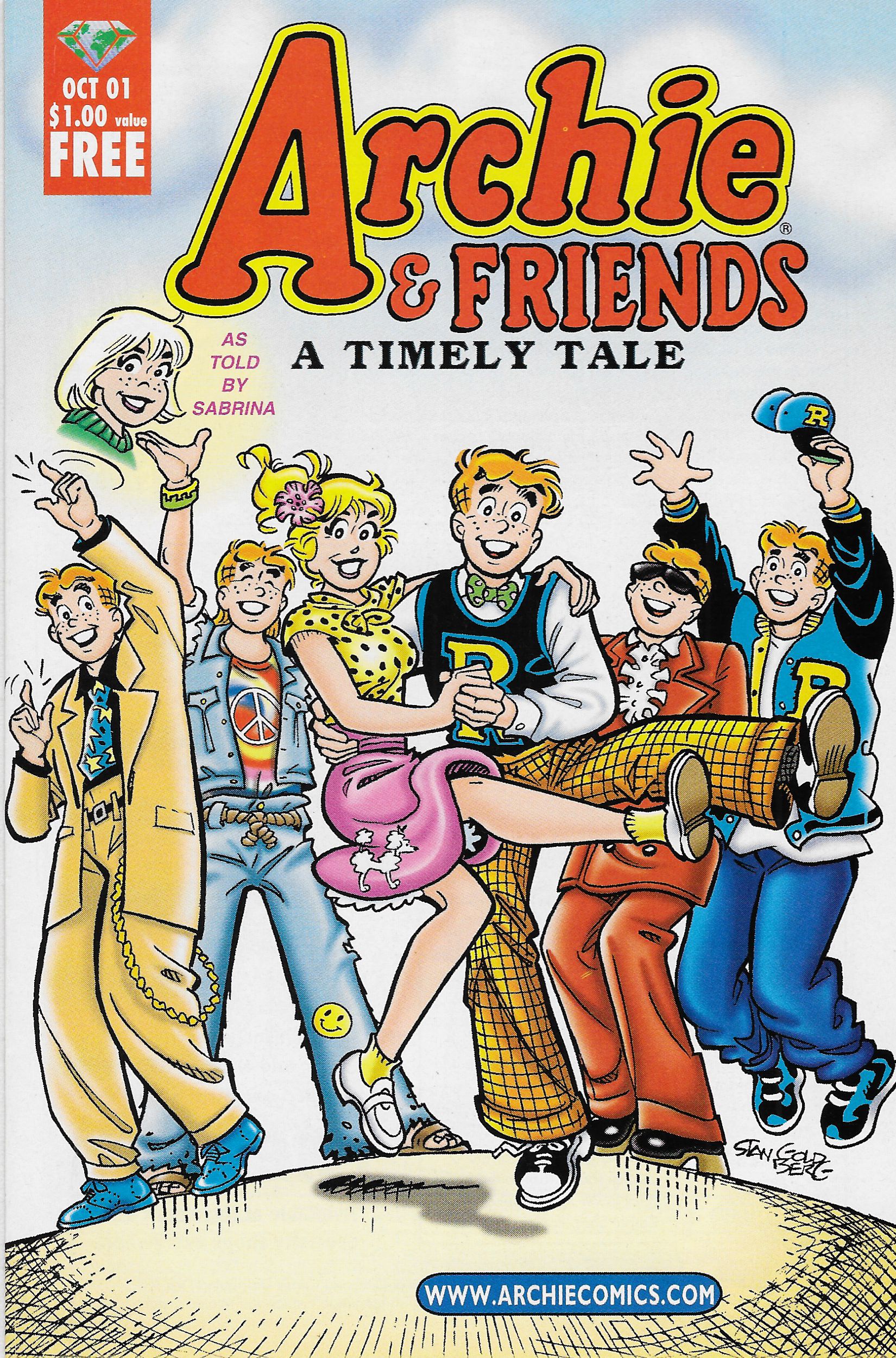 Read online Archie & Friends A Timely Tale comic -  Issue # Full - 1