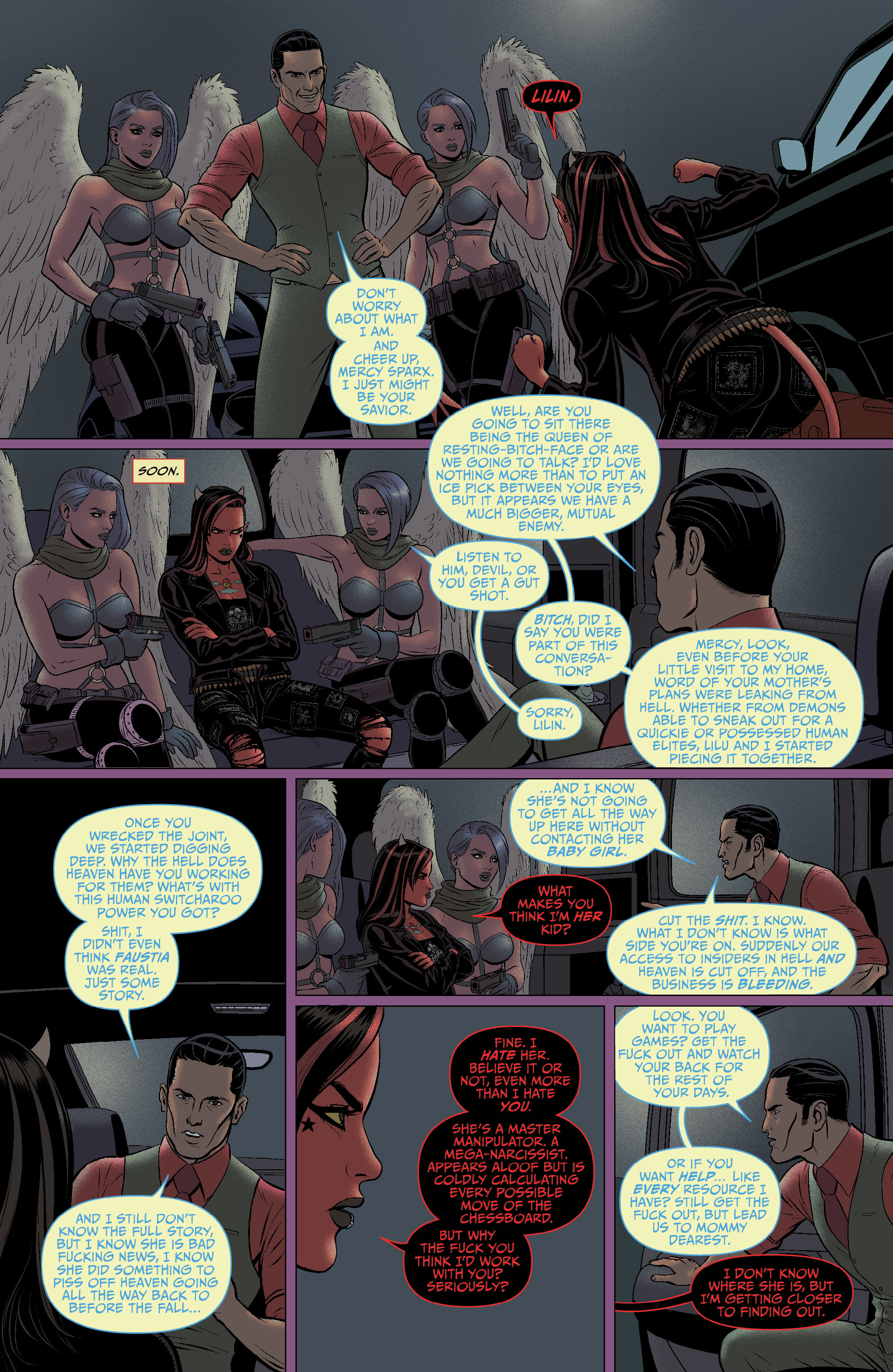 Read online Mercy Sparx (2013) comic -  Issue #11 - 13
