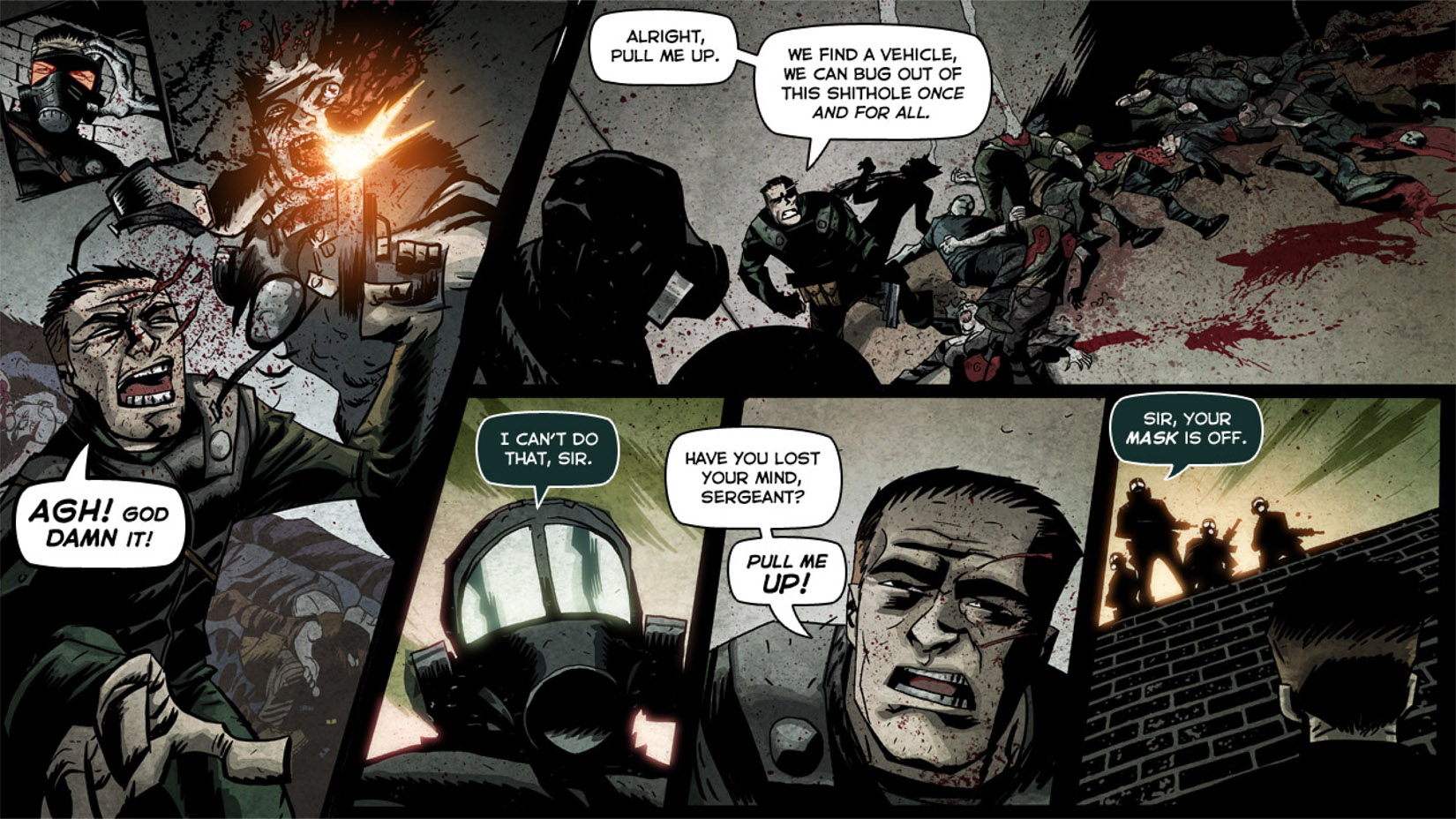 Read online Left 4 Dead: The Sacrifice comic -  Issue #3 - 22