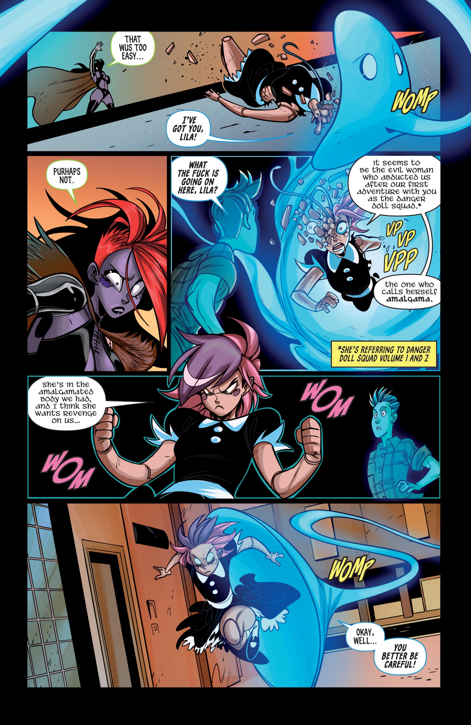 Read online Danger Doll Squad Presents Amalgama Lives comic -  Issue #3 - 23