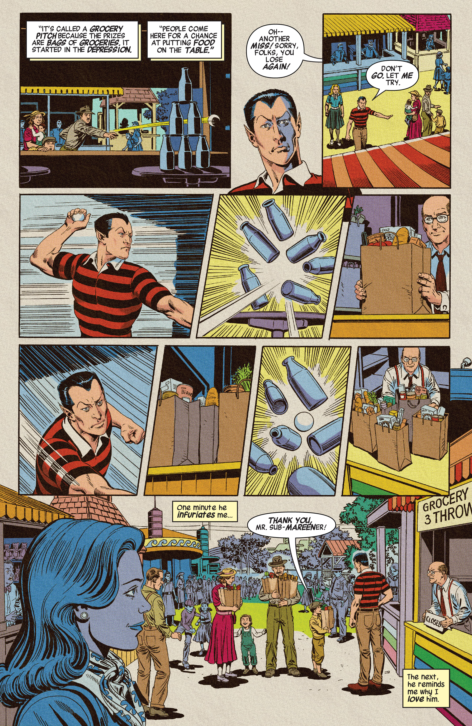 Read online Marvels Snapshot comic -  Issue # Sub-Mariner - 11