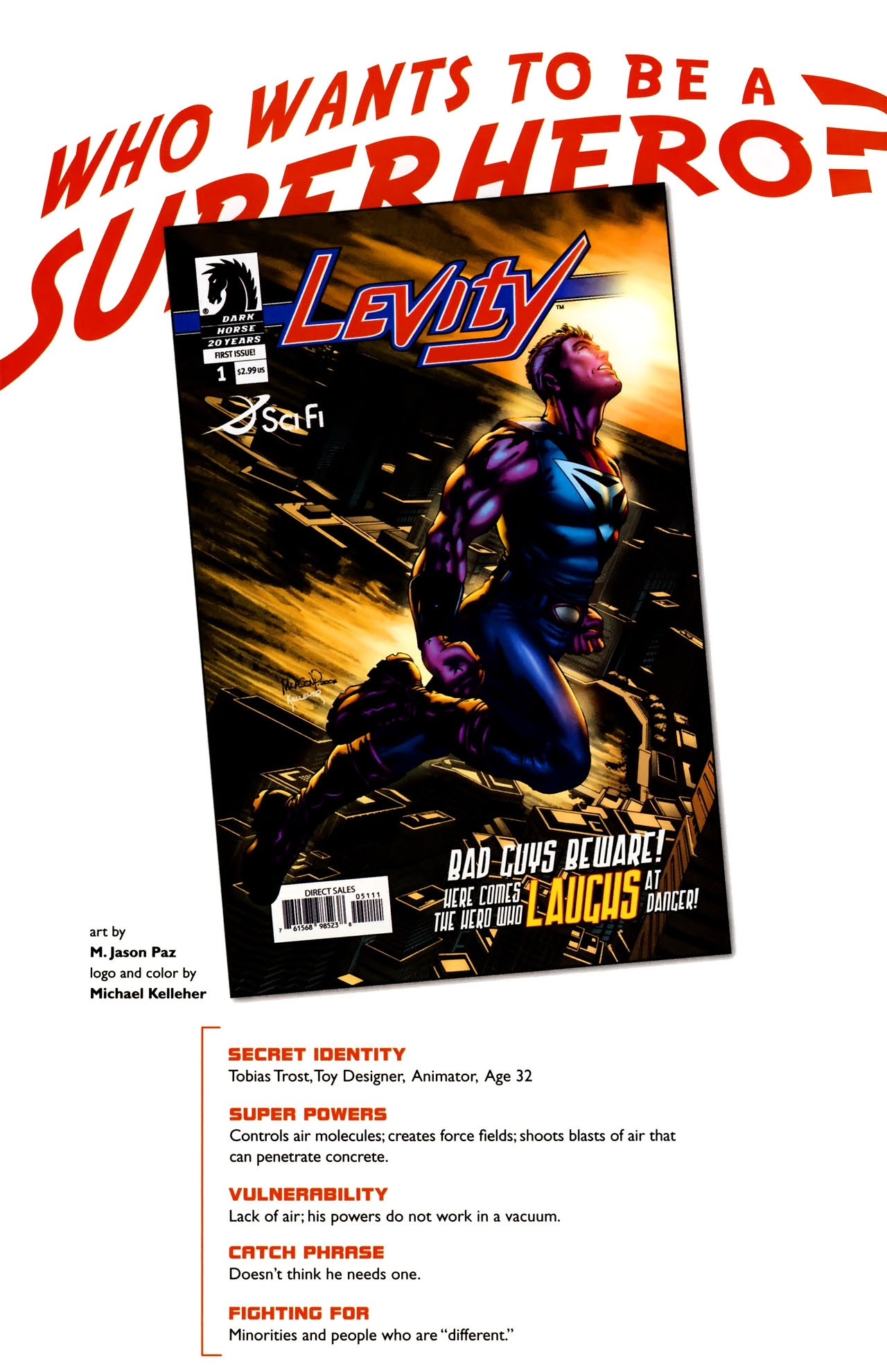 Read online Who Wants to be a Superhero? comic -  Issue #1 - 35