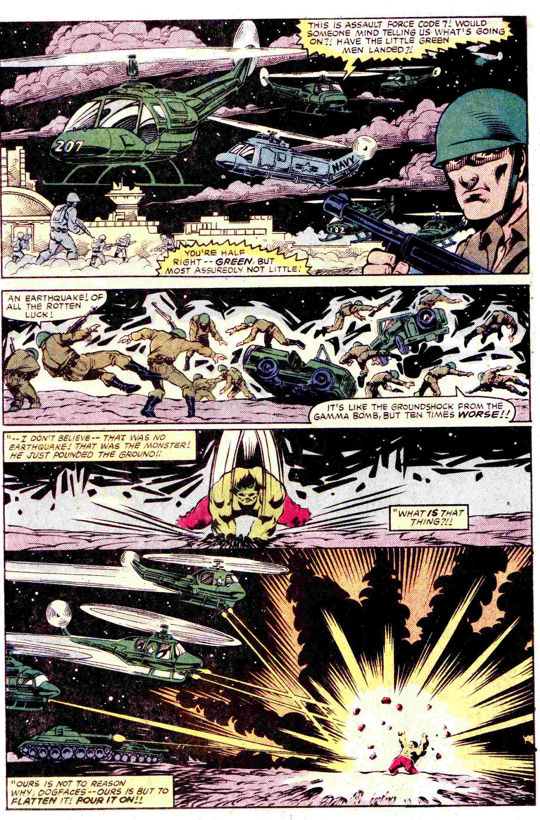 Read online What If? (1977) comic -  Issue #45 - The Hulk went Berserk - 21