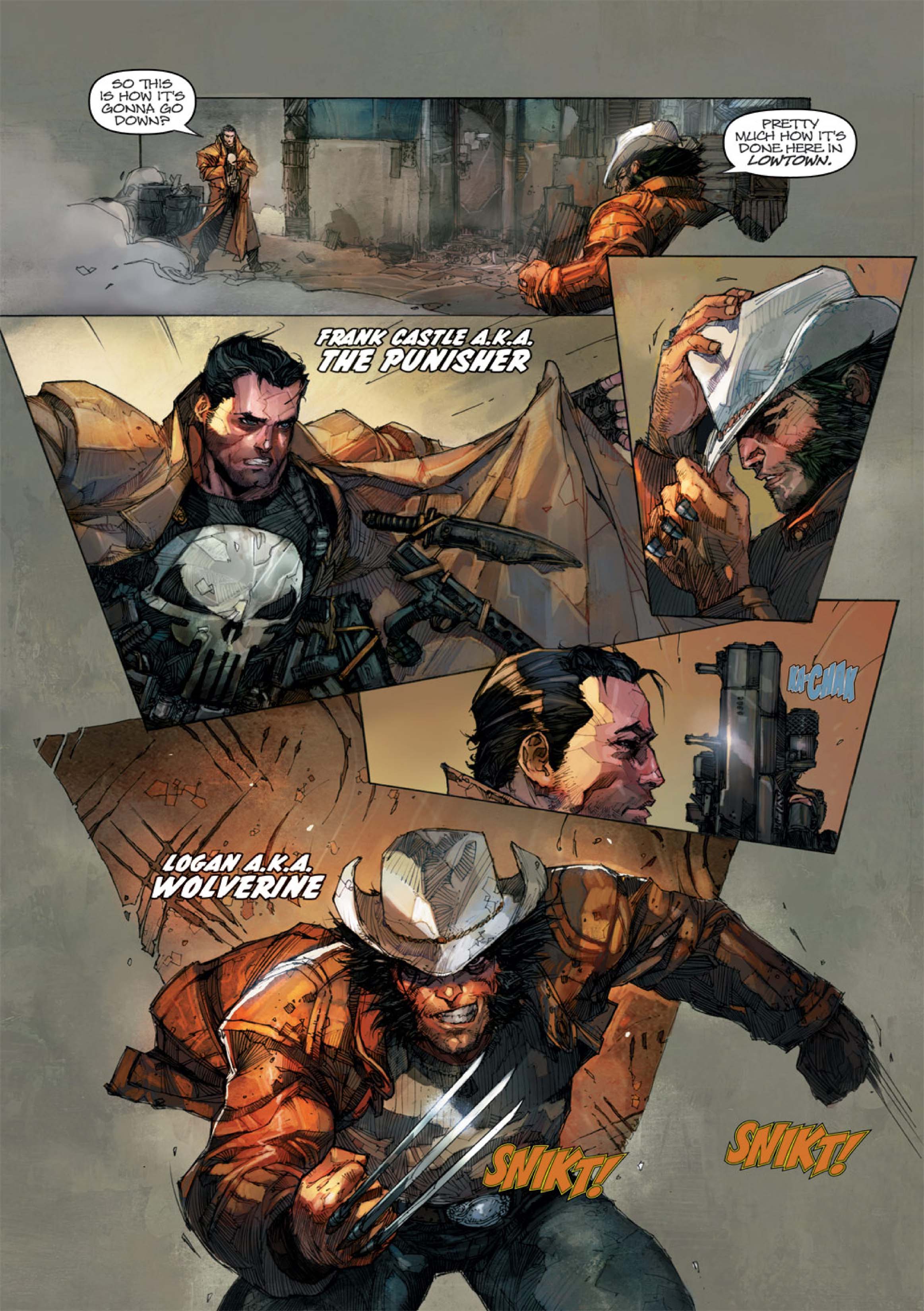 Read online Astonishing Tales: Wolverine/Punisher comic -  Issue #1 - 5