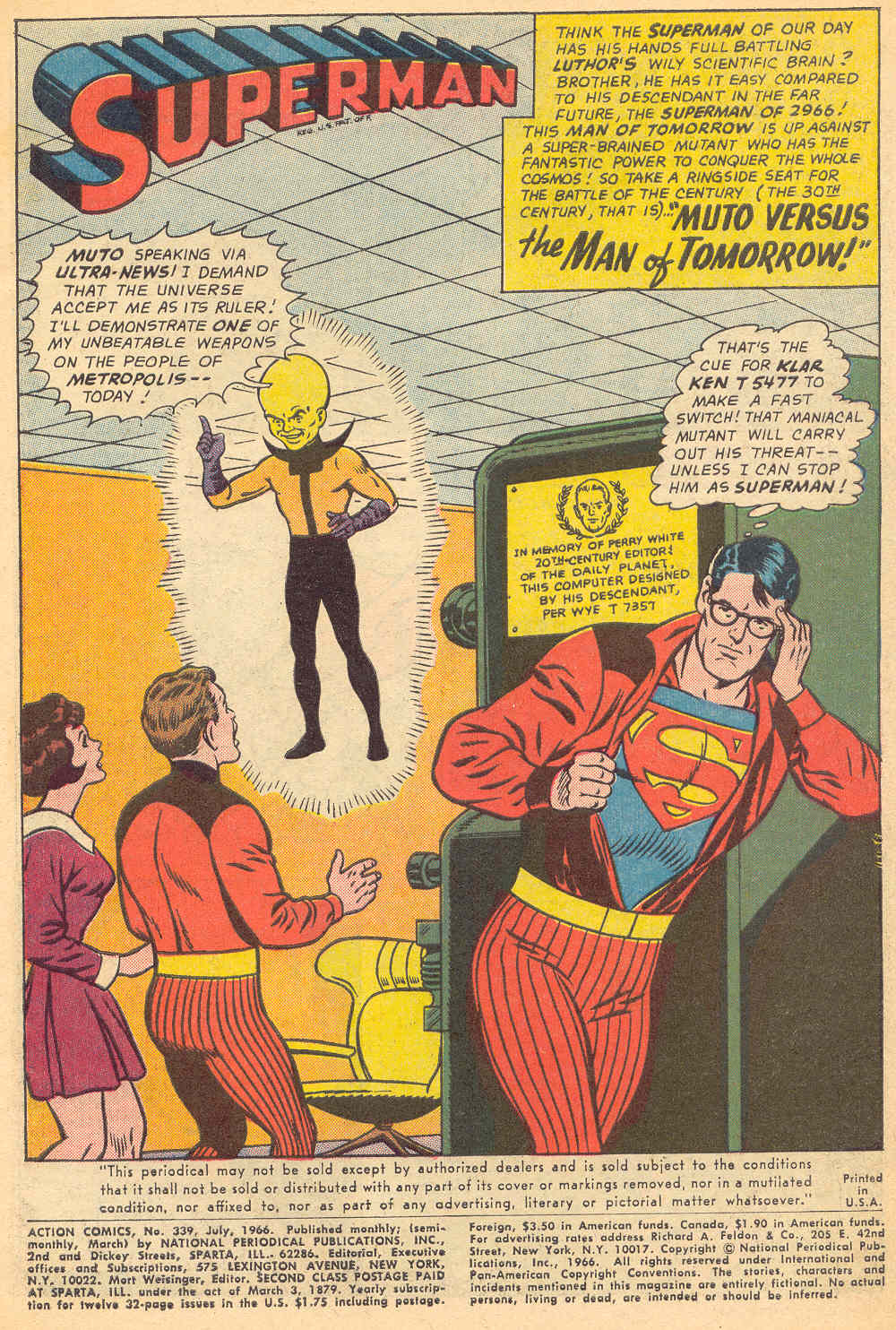 Action Comics (1938) issue 339 - Page 2