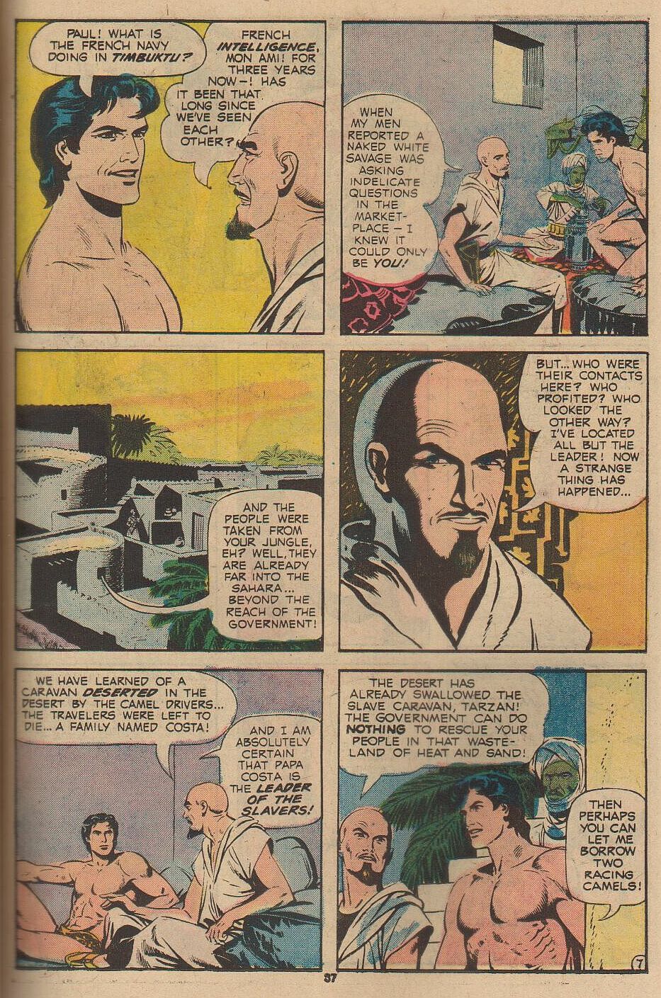 Read online Tarzan (1972) comic -  Issue #230 - 34