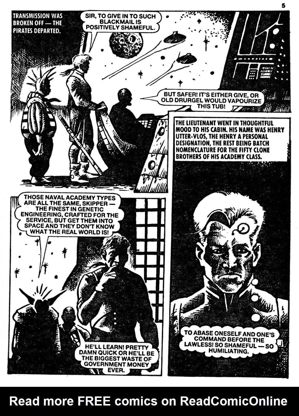 Read online Starblazer comic -  Issue #276 - 5