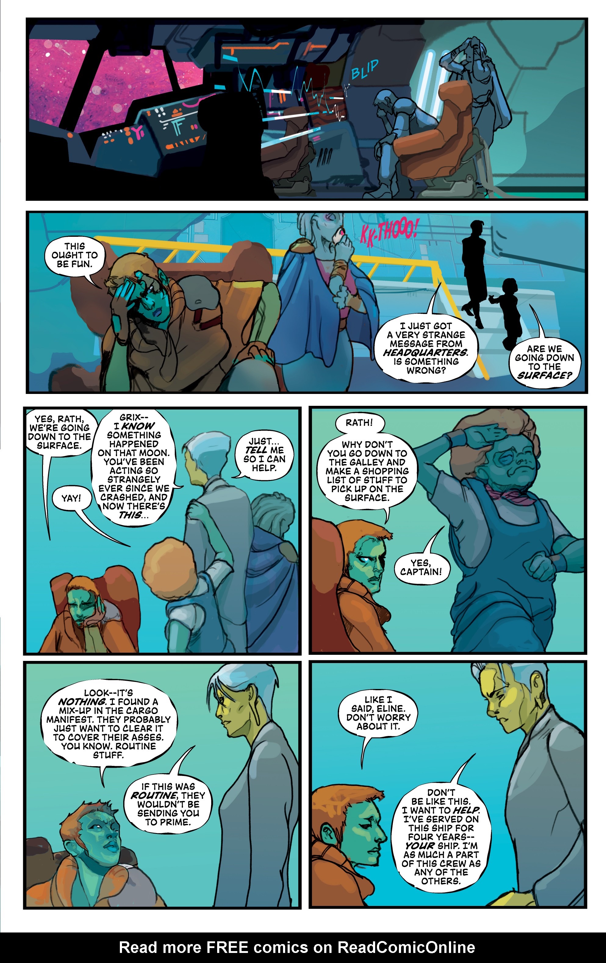 Read online Invisible Kingdom comic -  Issue #2 - 9