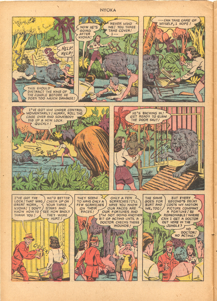 Read online Nyoka the Jungle Girl (1945) comic -  Issue #69 - 4