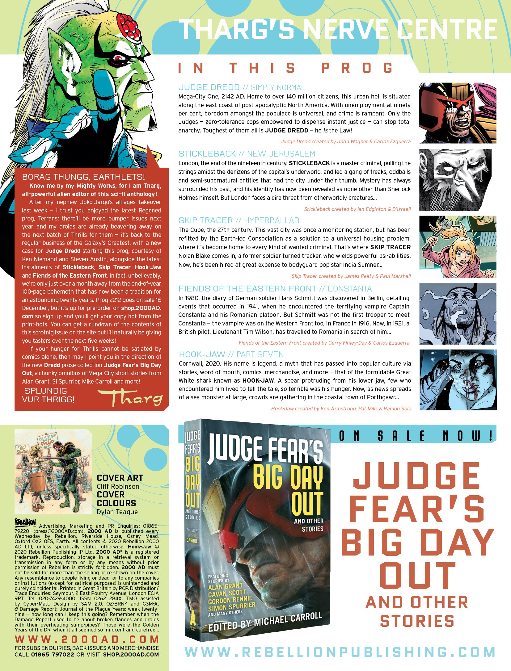 Read online 2000 AD comic -  Issue #2207 - 2
