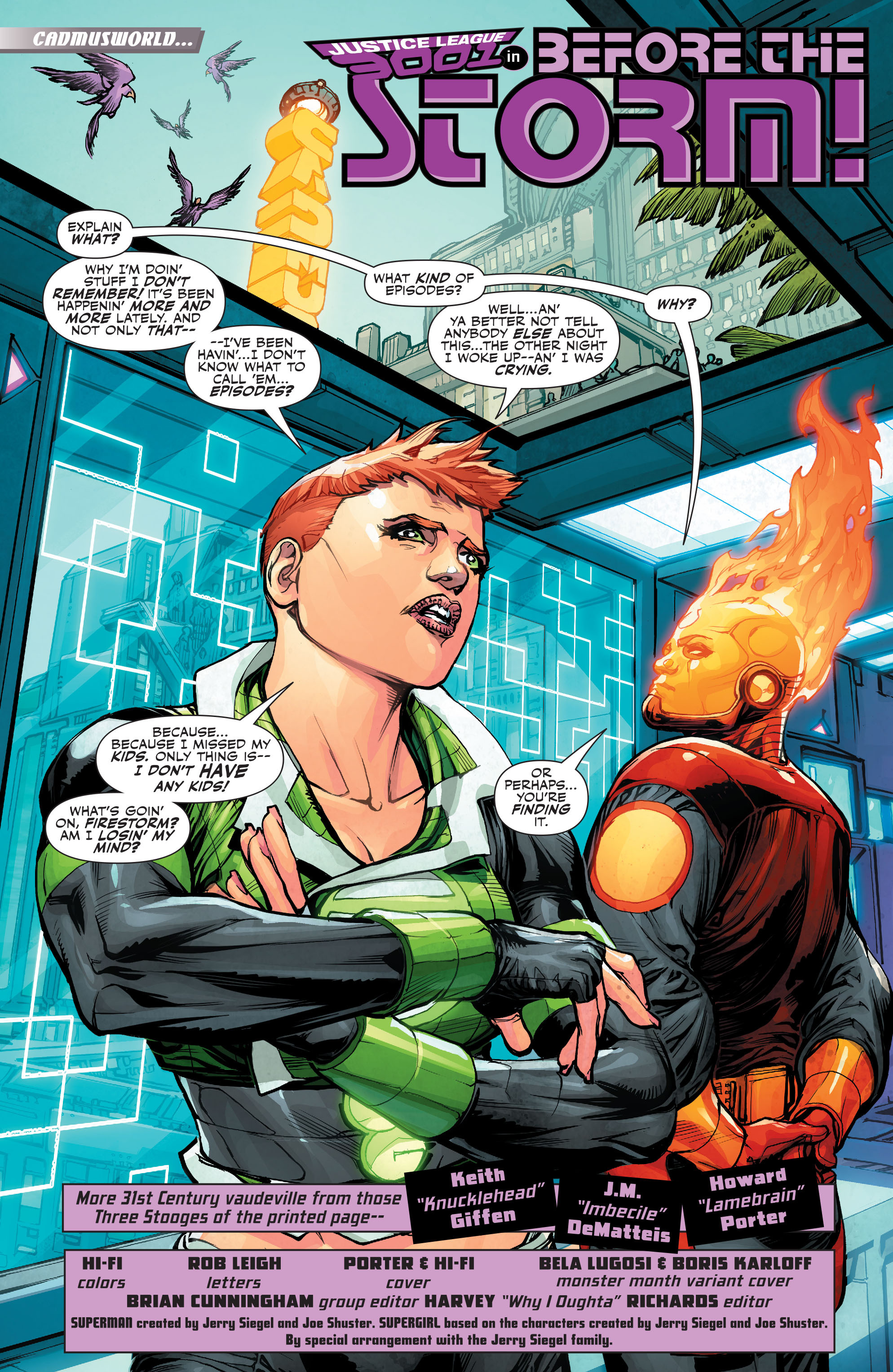 Read online Justice League 3001 comic -  Issue #5 - 3
