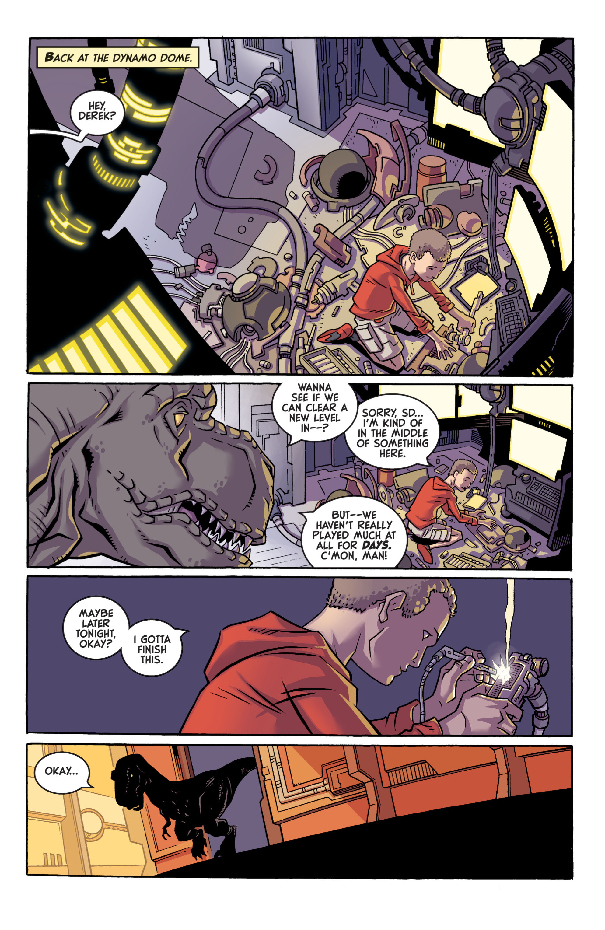 Read online Super Dinosaur (2011) comic -  Issue #6 - 15