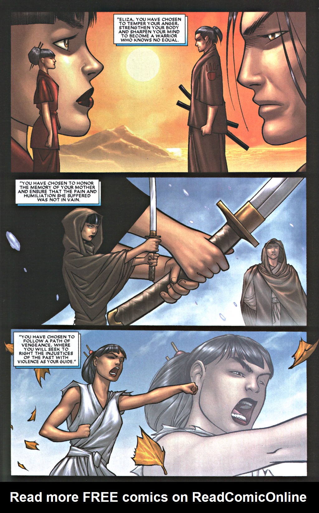 Read online Elektra: The Hand comic -  Issue #3 - 19
