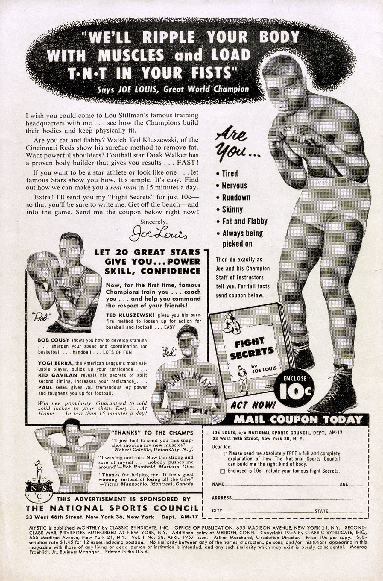 Read online Mystic (1951) comic -  Issue #58 - 2