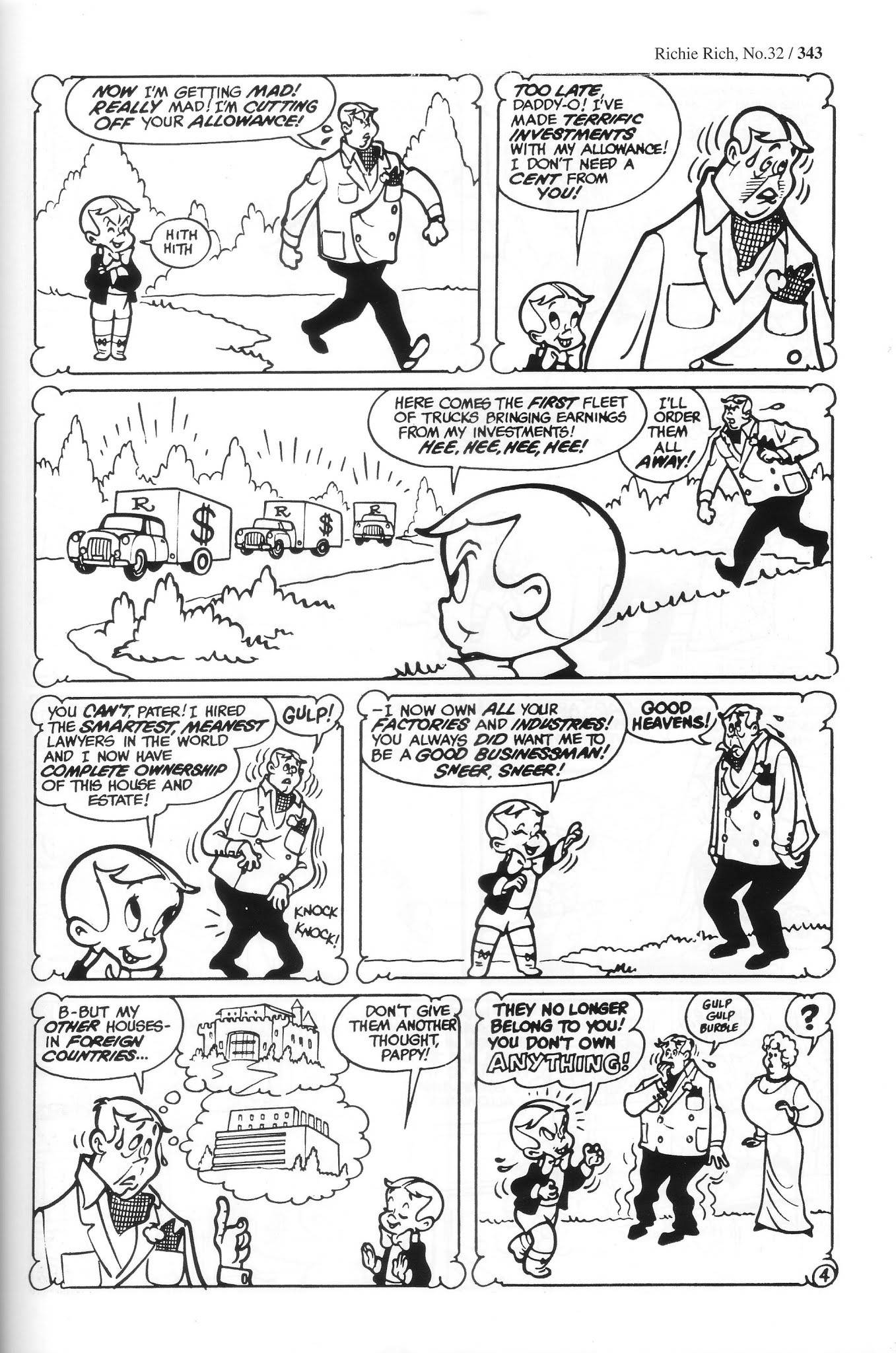 Read online Harvey Comics Classics comic -  Issue # TPB 2 (Part 4) - 44