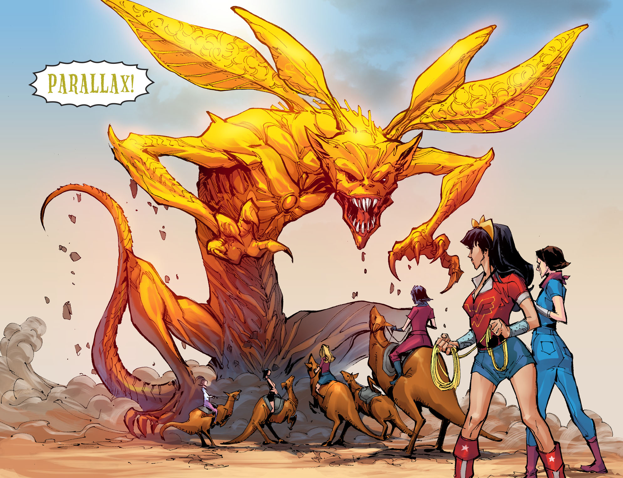 Read online Bombshells: United comic -  Issue #34 - 15