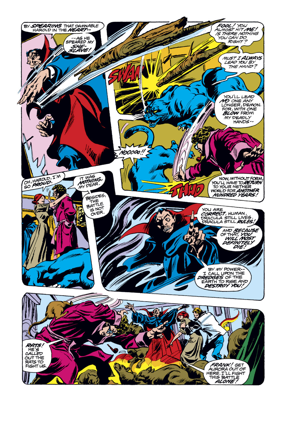 Read online Tomb of Dracula (1972) comic -  Issue #56 - 16