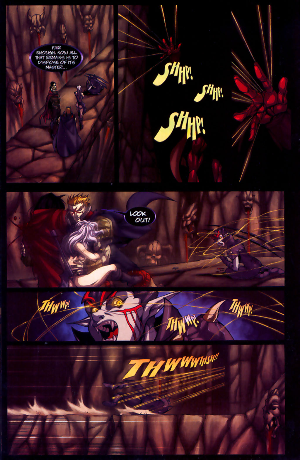 Read online Banished Knights comic -  Issue #4 - 16