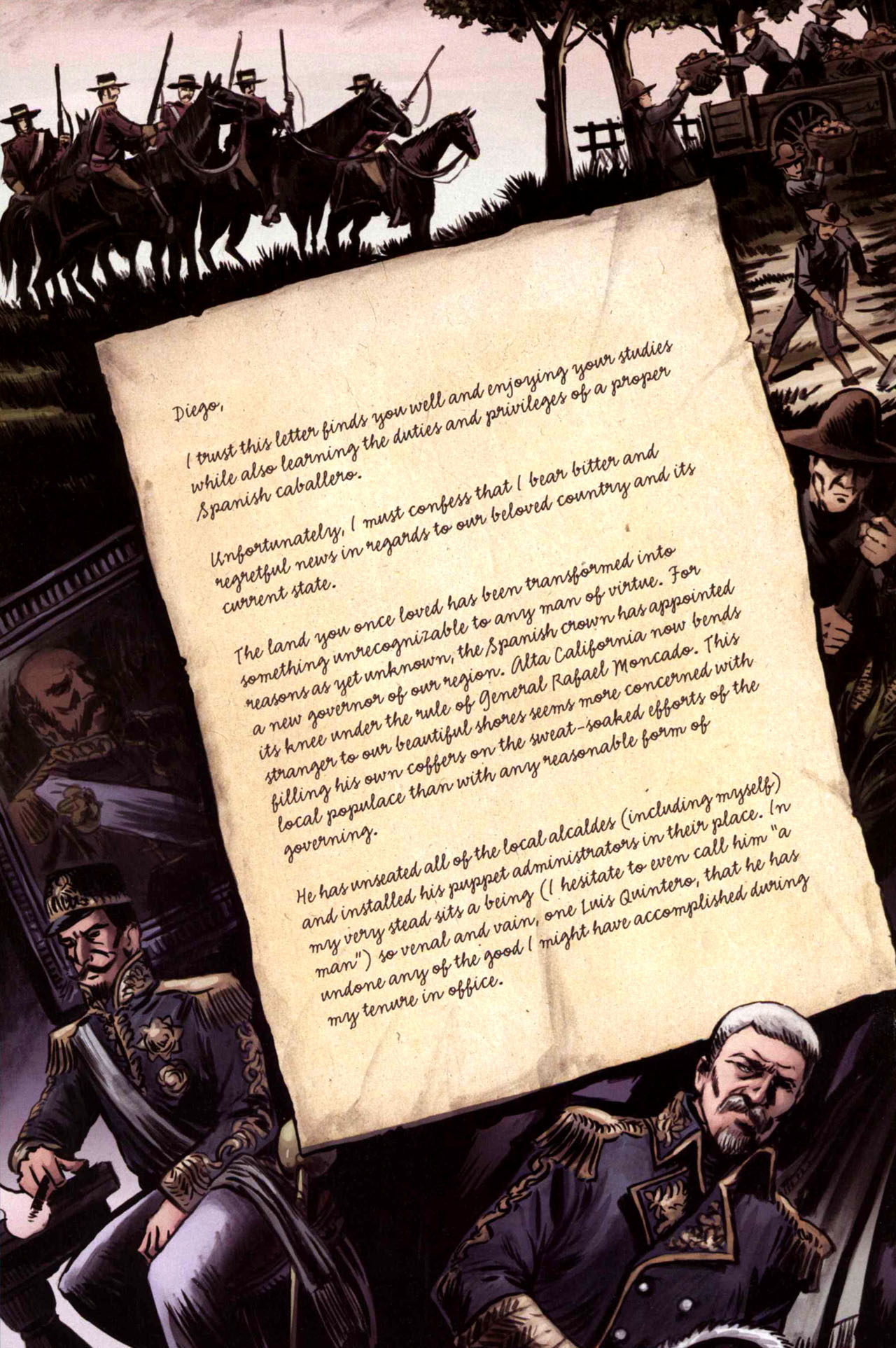 Read online Zorro (2008) comic -  Issue #5 - 19