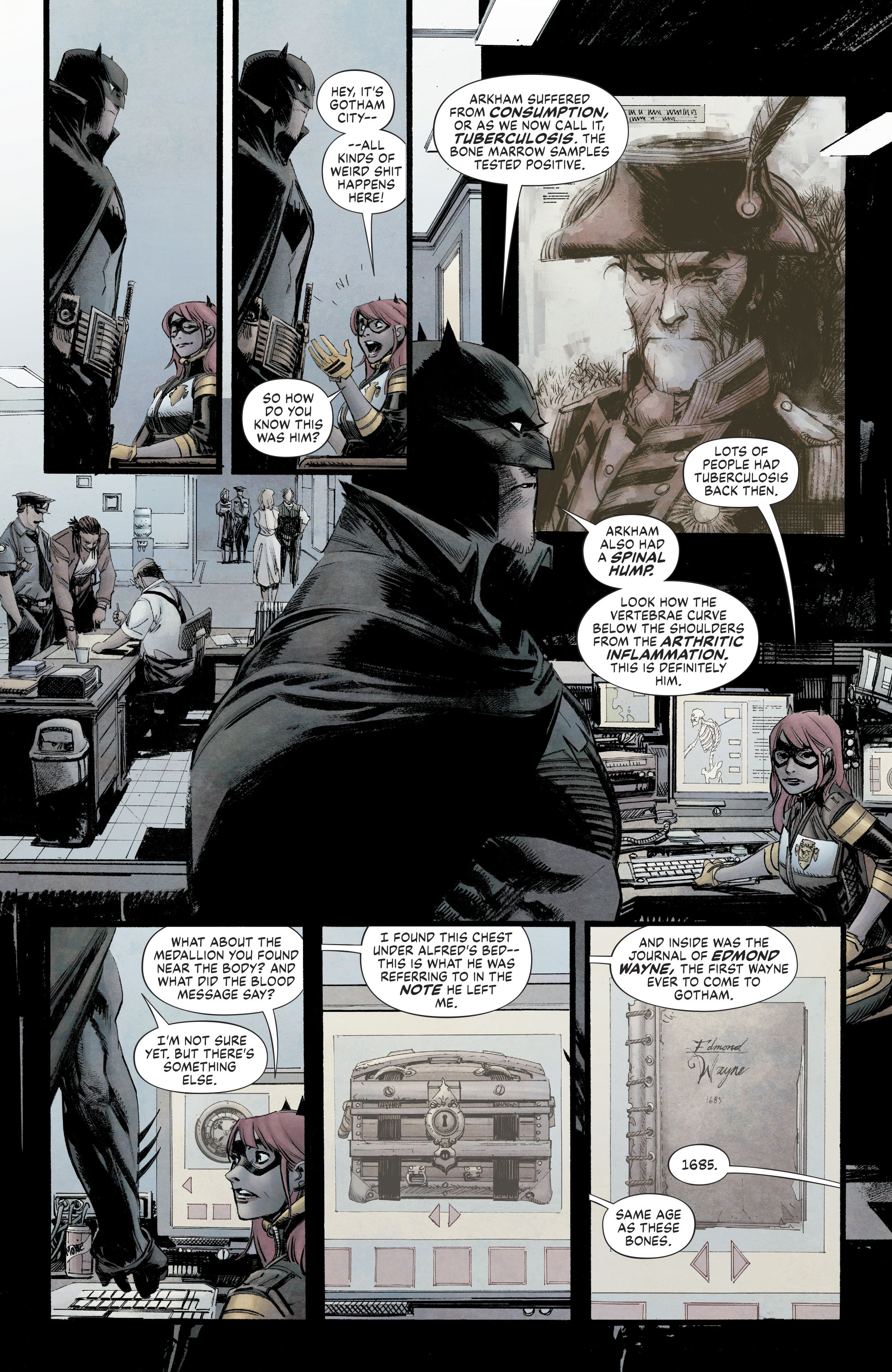 Read online Batman: Curse of the White Knight comic -  Issue #1 - 21