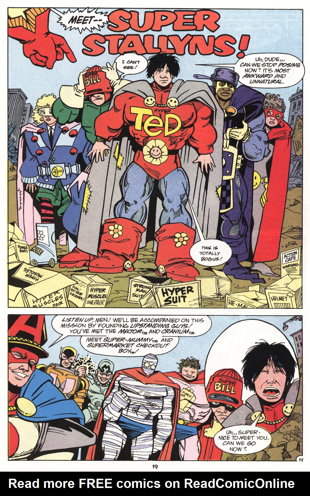 Read online Bill & Ted's Excellent Comic Book comic -  Issue #10 - 19