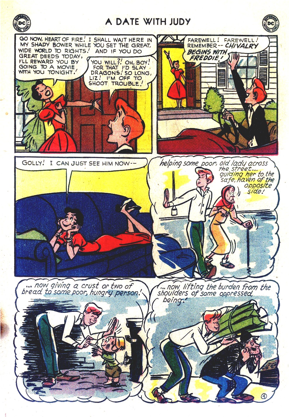 Read online A Date with Judy comic -  Issue #41 - 23
