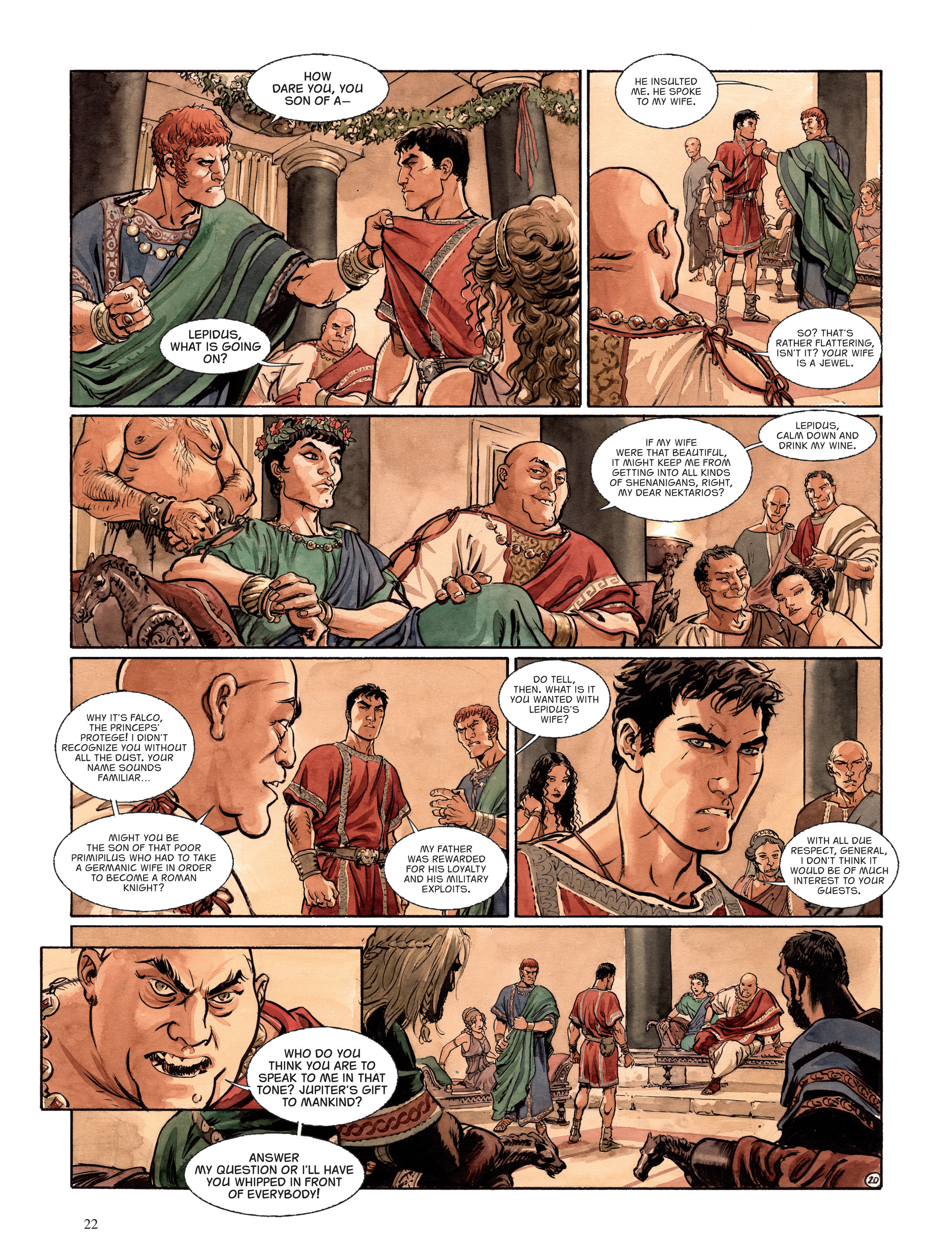 Read online The Eagles of Rome comic -  Issue # TPB 3 - 23