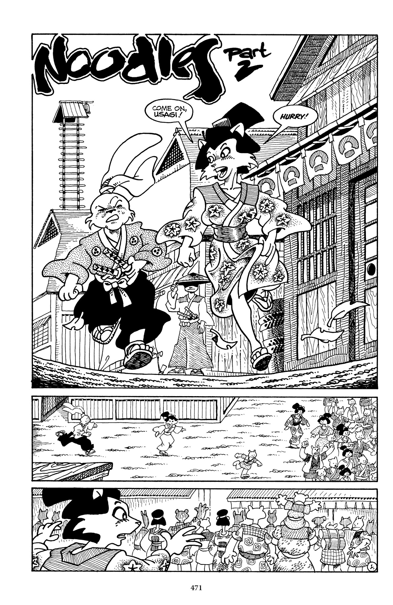 Read online The Usagi Yojimbo Saga comic -  Issue # TPB 1 - 461
