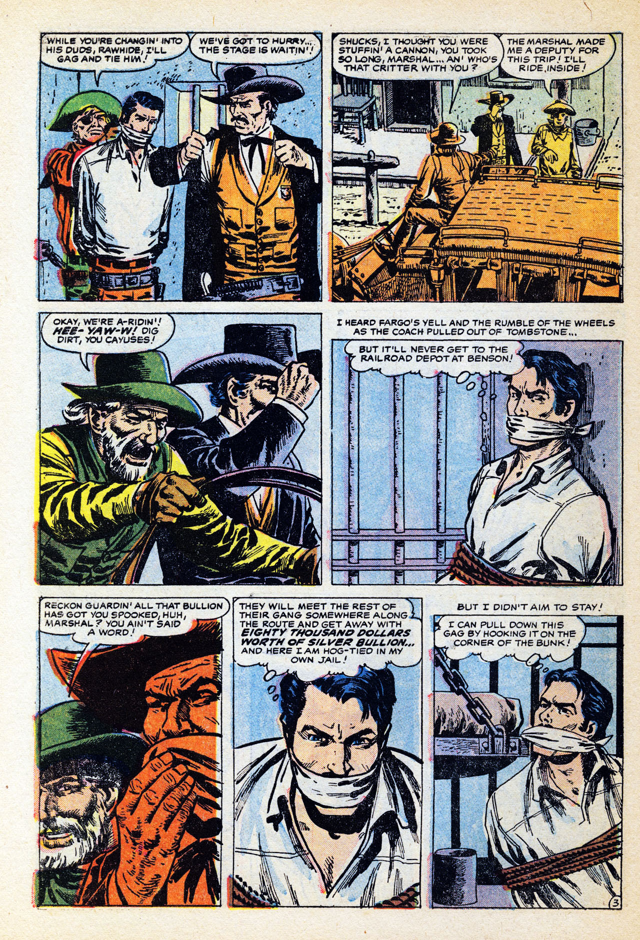Read online Gunsmoke Western comic -  Issue #35 - 30