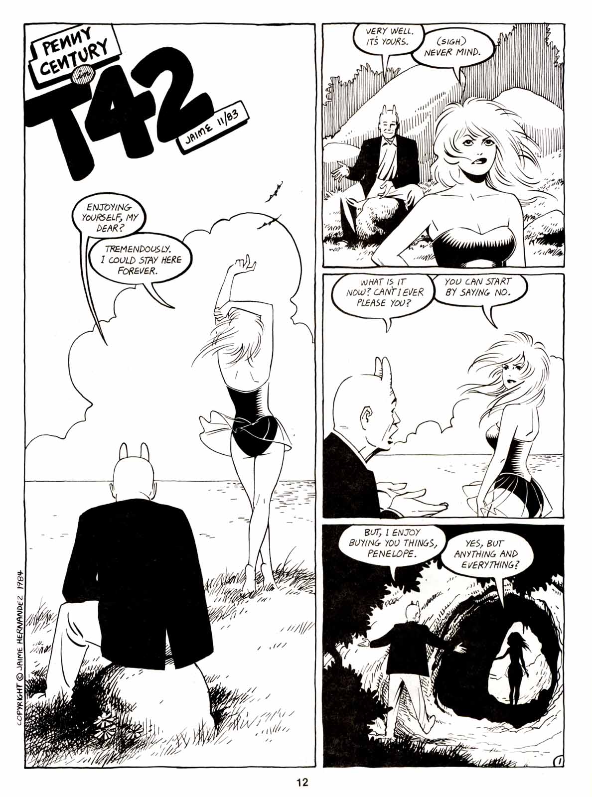 Read online Love and Rockets (1982) comic -  Issue #5 - 14