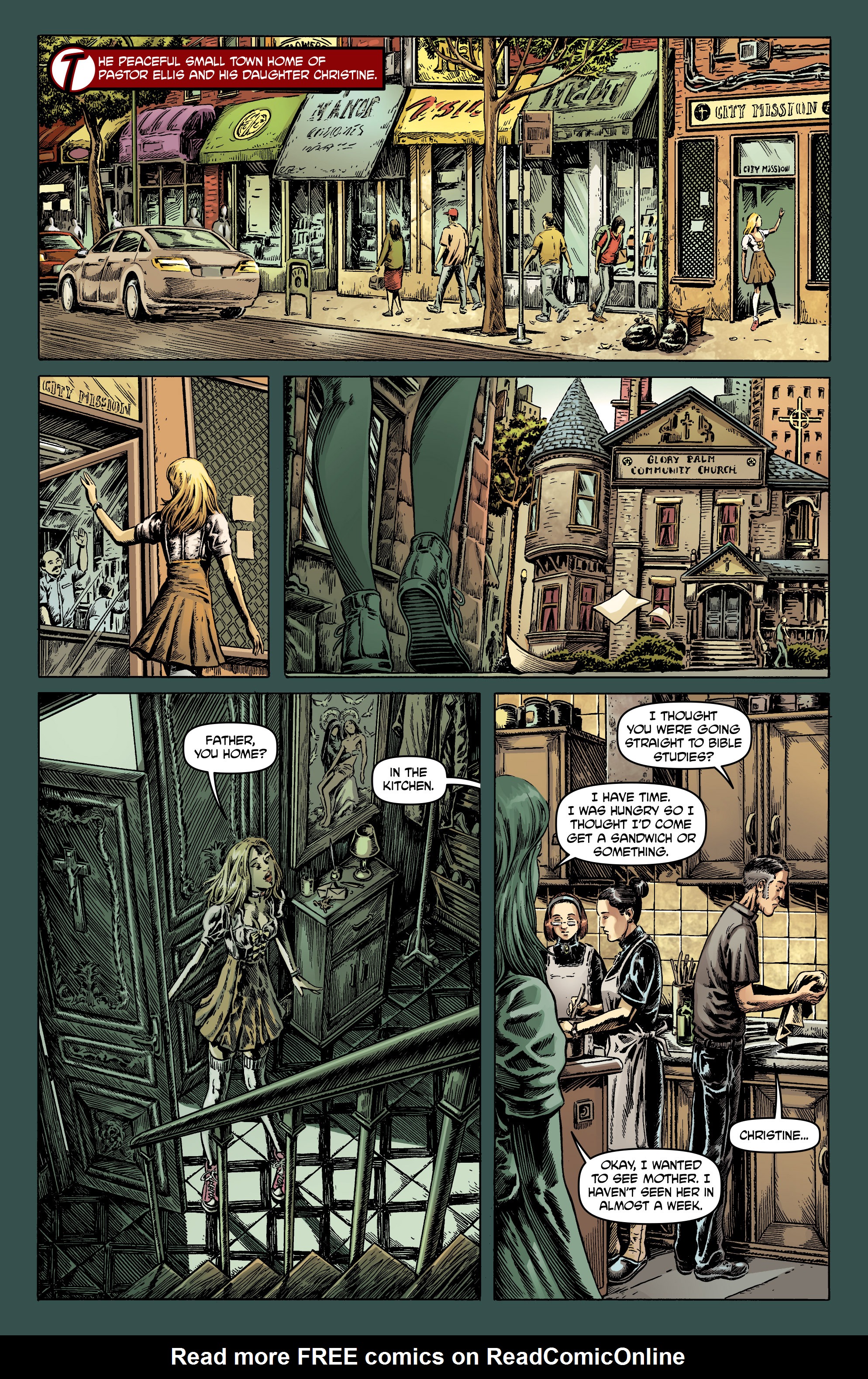 Read online UnHoly comic -  Issue #1 - 5