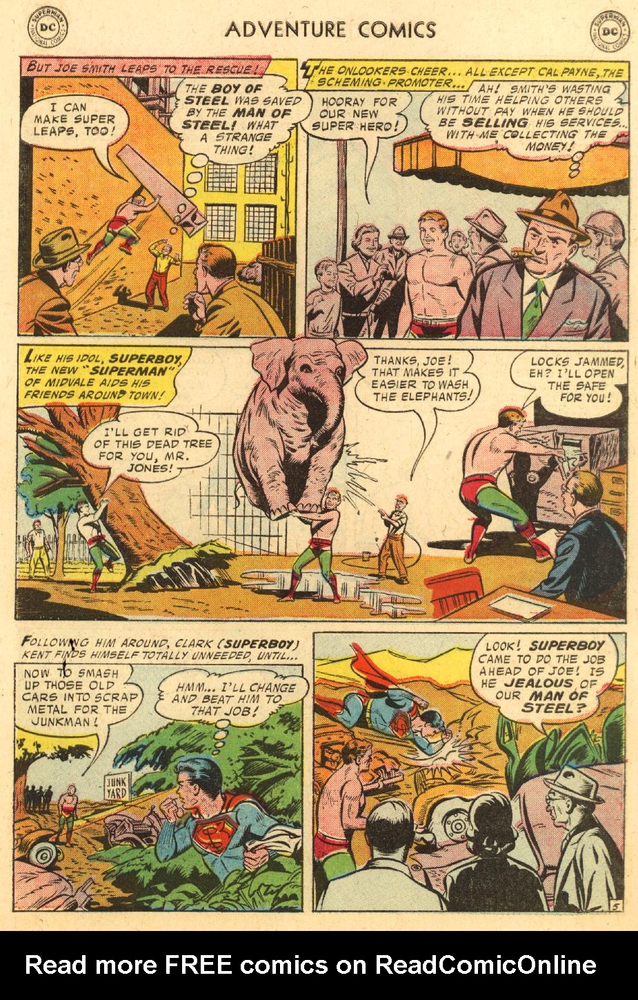 Read online Adventure Comics (1938) comic -  Issue #233 - 7