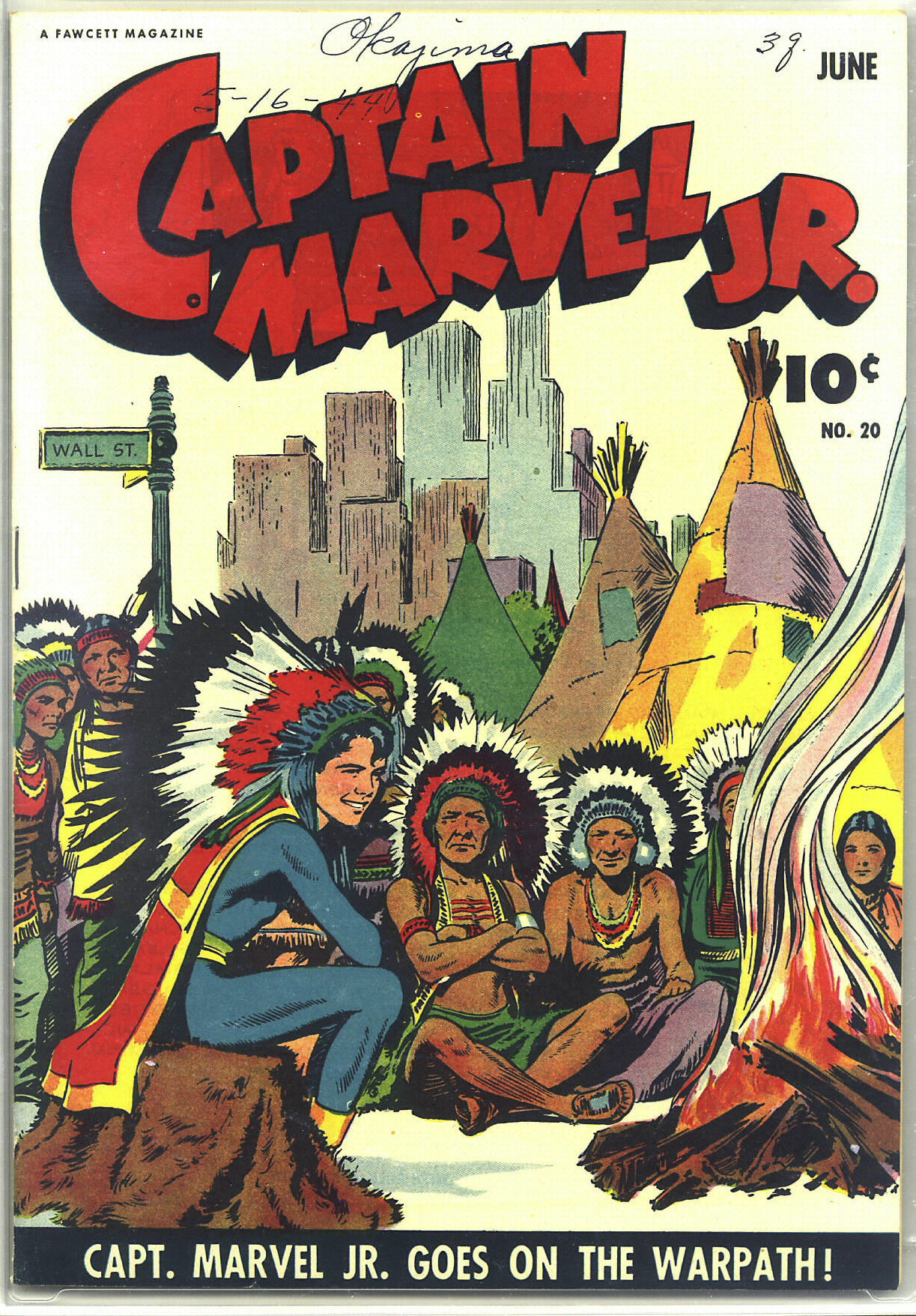 Read online Captain Marvel, Jr. comic -  Issue #20 - 1