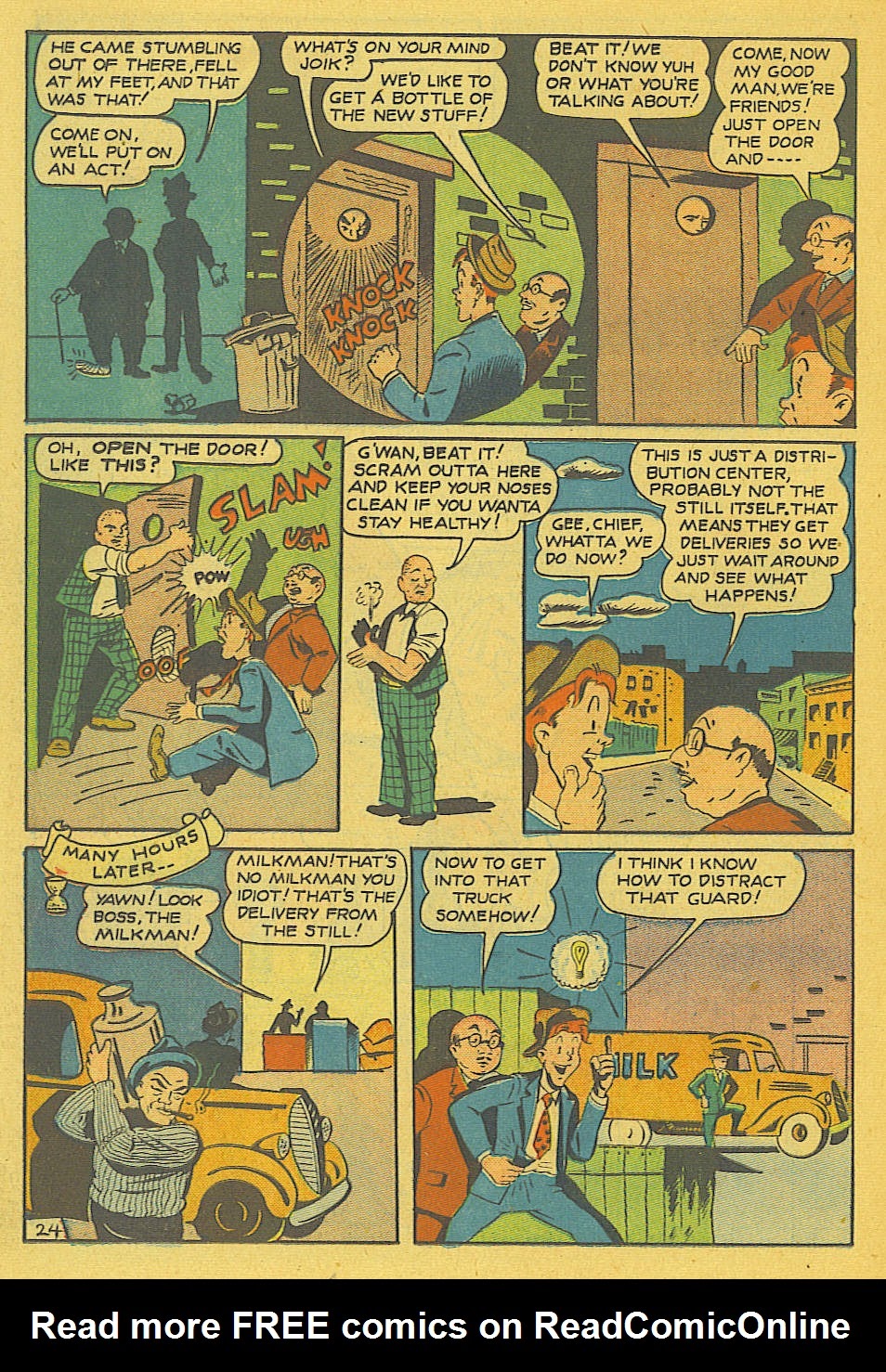 Read online Super-Mystery Comics comic -  Issue #21 - 25